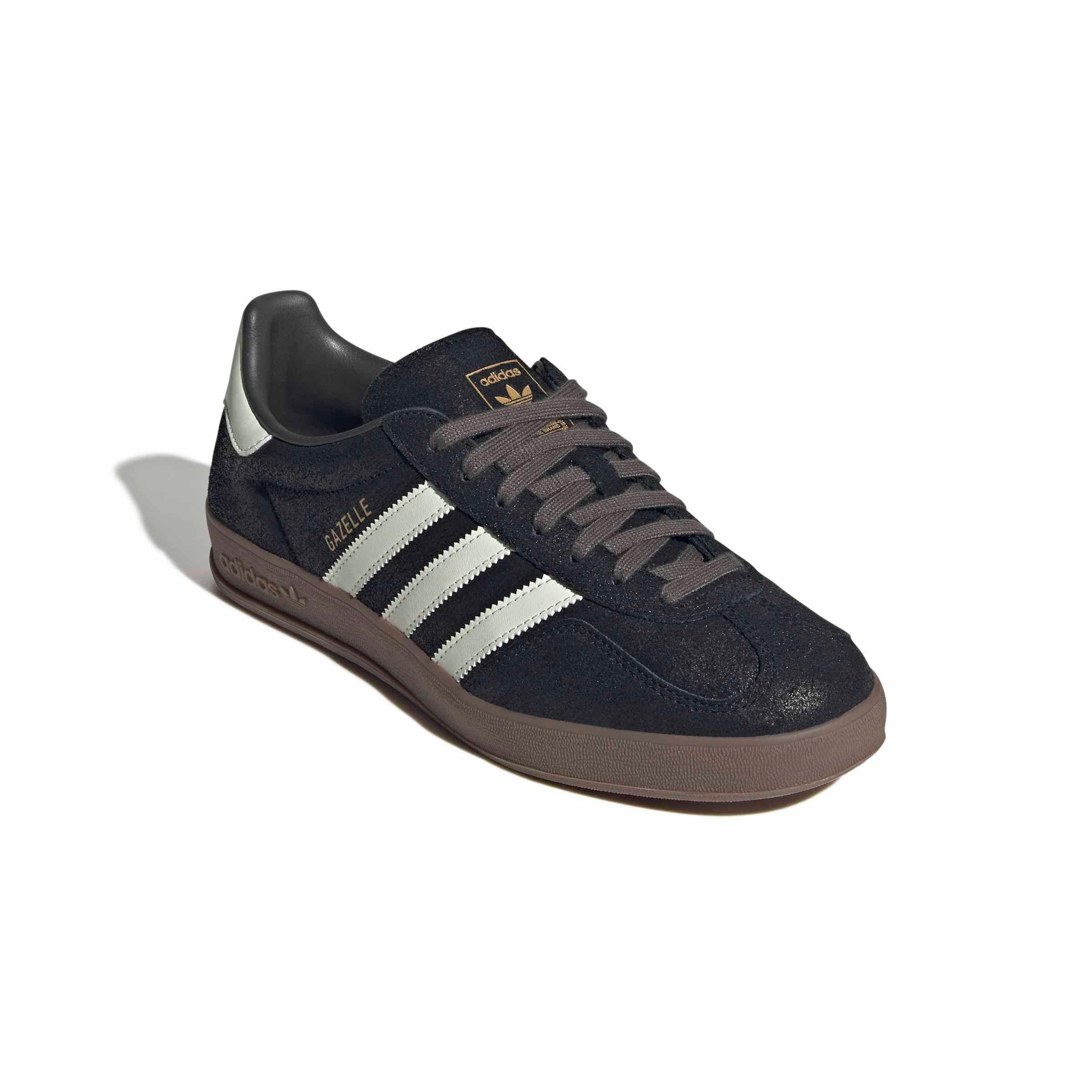 adidas Originals Gazelle Indoor "Core Black/Off White/Cinder" Men's Shoe - BLACK/OFF WHITE/CINDER