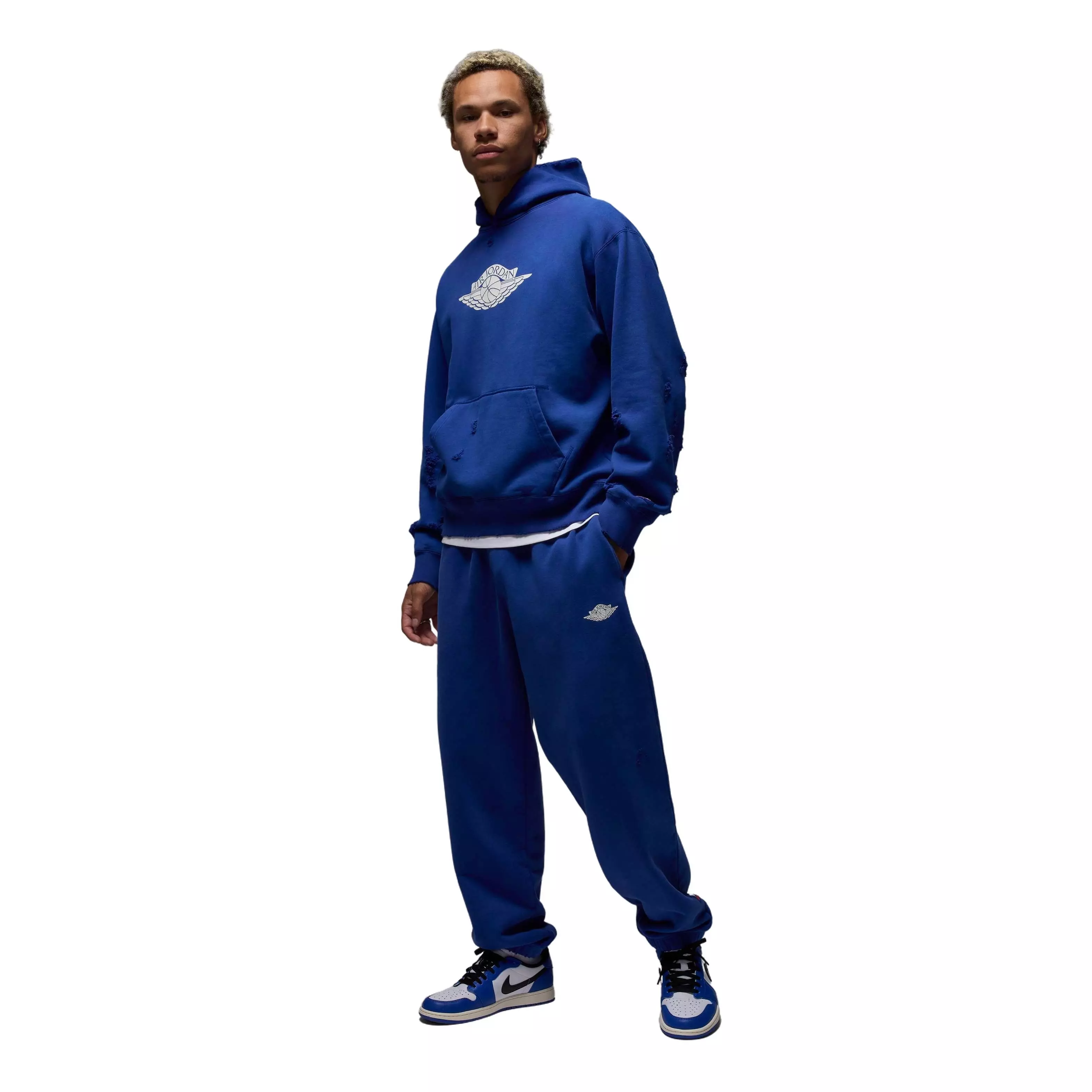 Air Jordan Men's Rare Air Fleece Pants - Royal Blue - ROYAL BLUE