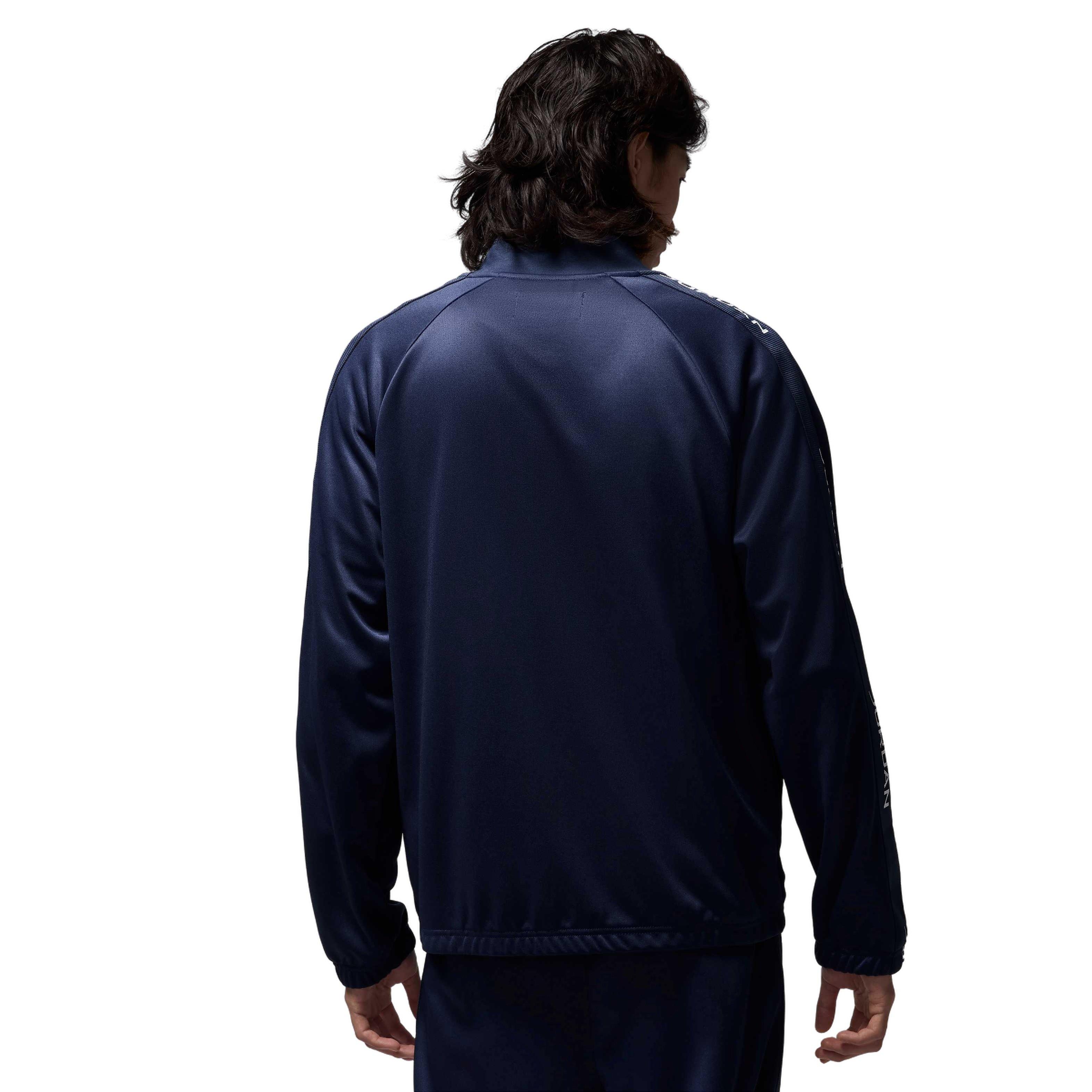 Jordan Men's Essentials Tracksuit Jacket - Blue - BLUE Thumbnail View 2