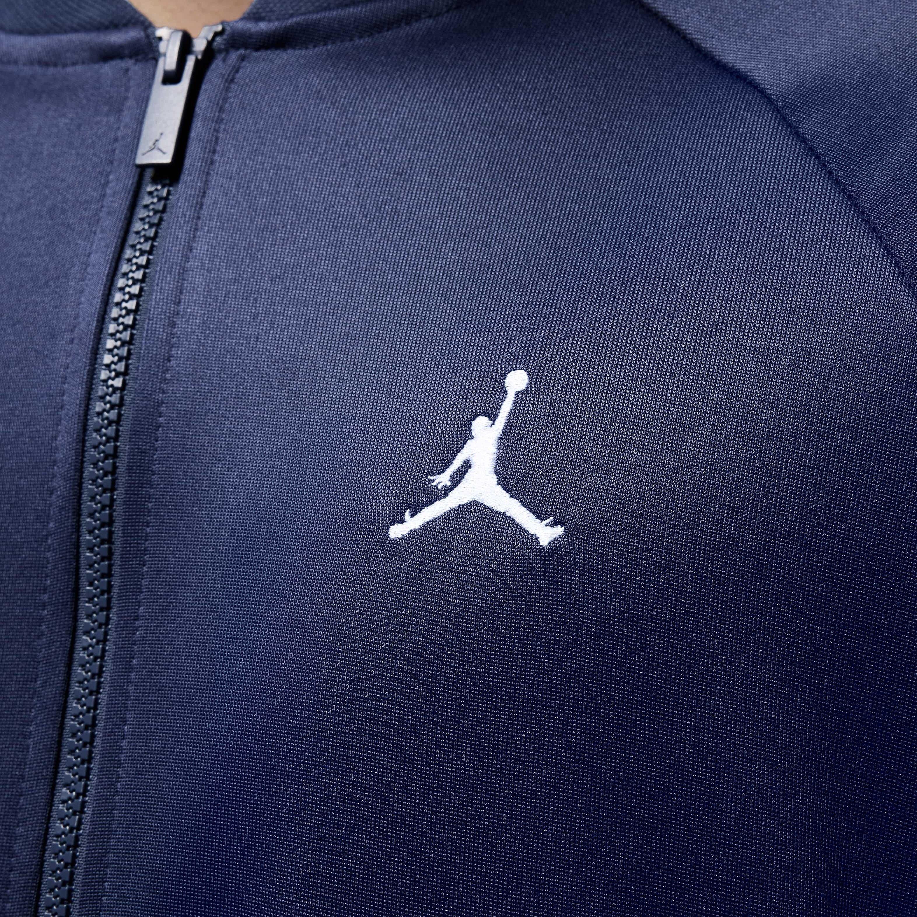 Jordan Men's Essentials Tracksuit Jacket - Blue - BLUE Thumbnail View 4