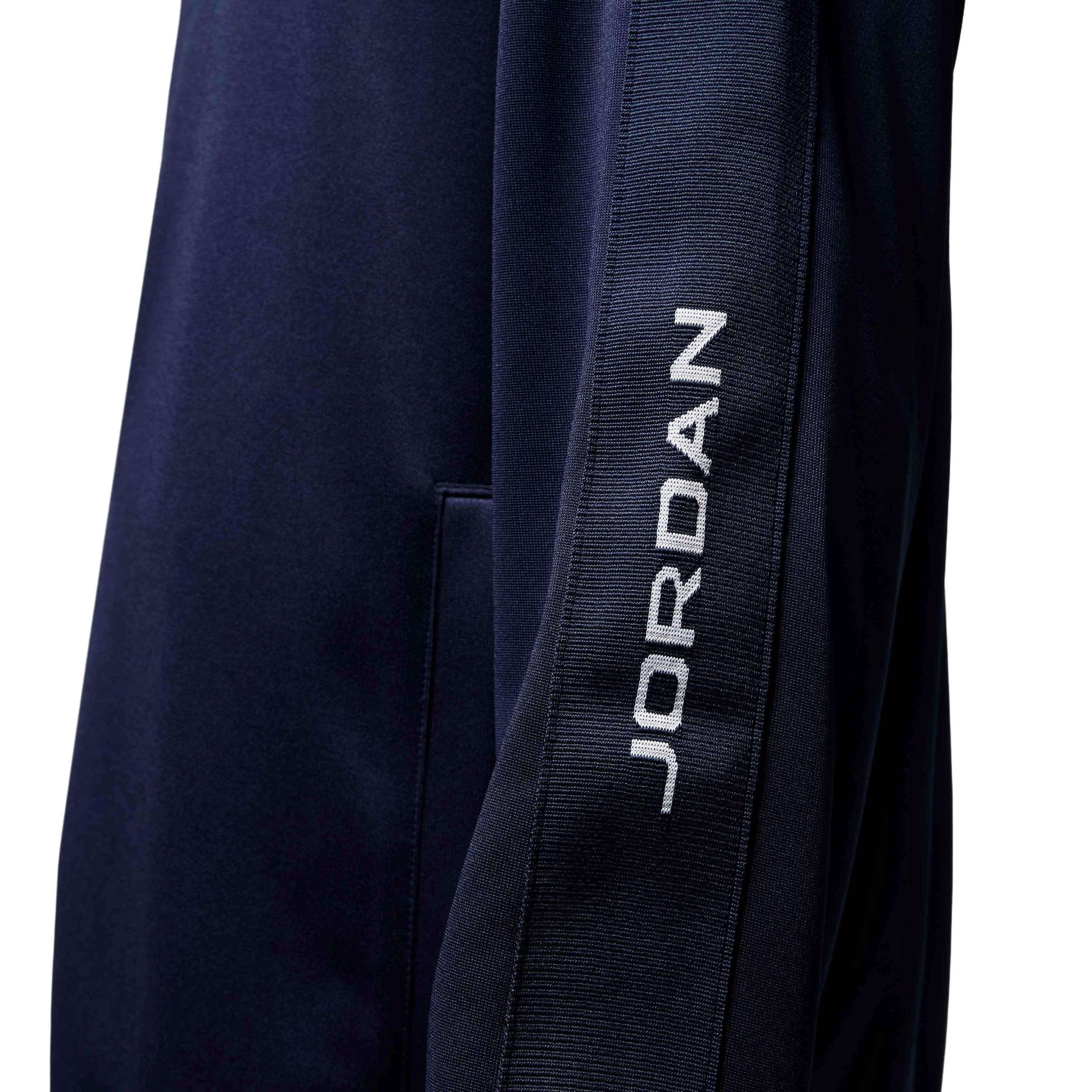 Jordan Men's Essentials Tracksuit Jacket - Blue - BLUE Thumbnail View 6
