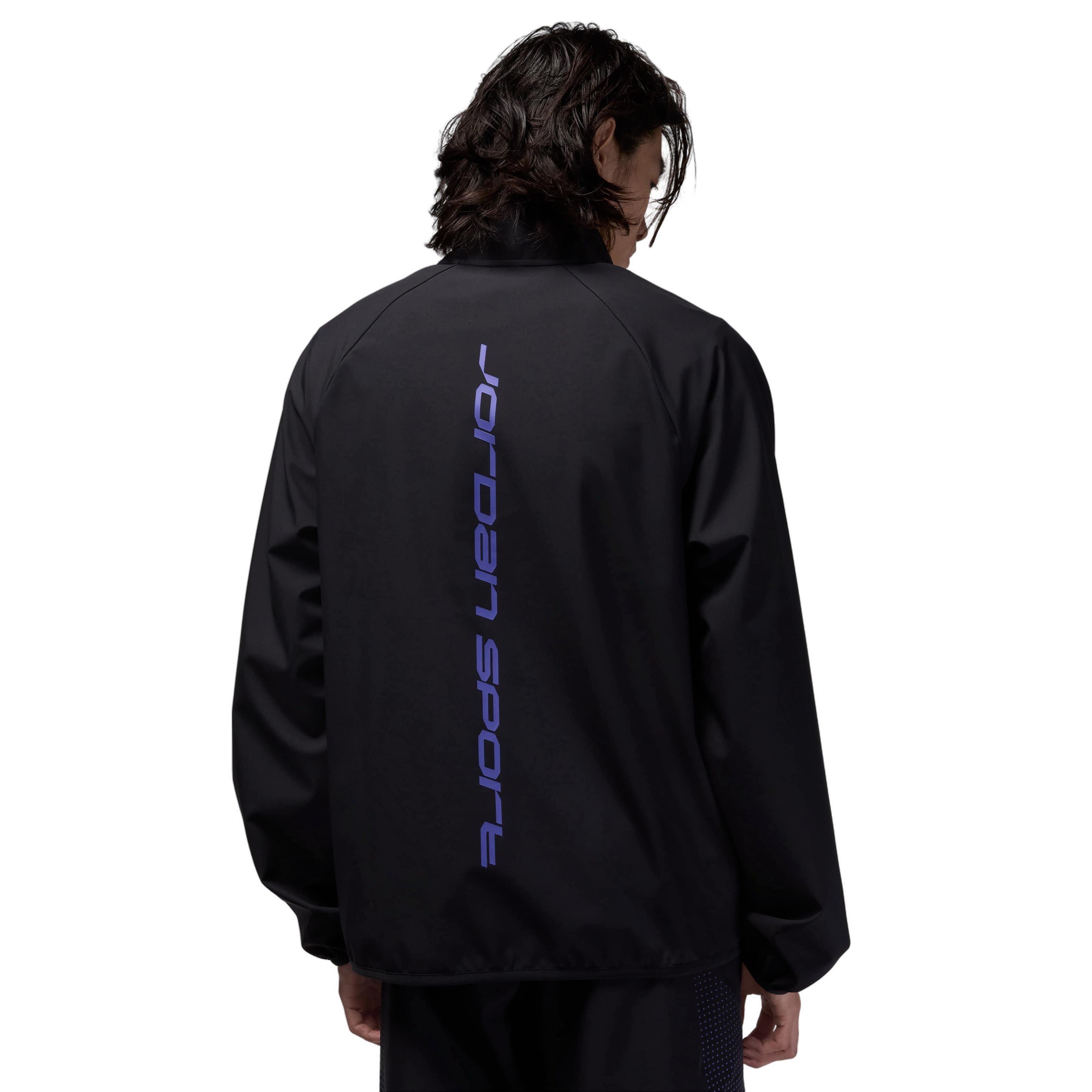 Jordan Men's Sport JAM Warm-Up Jacket - Black - BLACK Thumbnail View 2