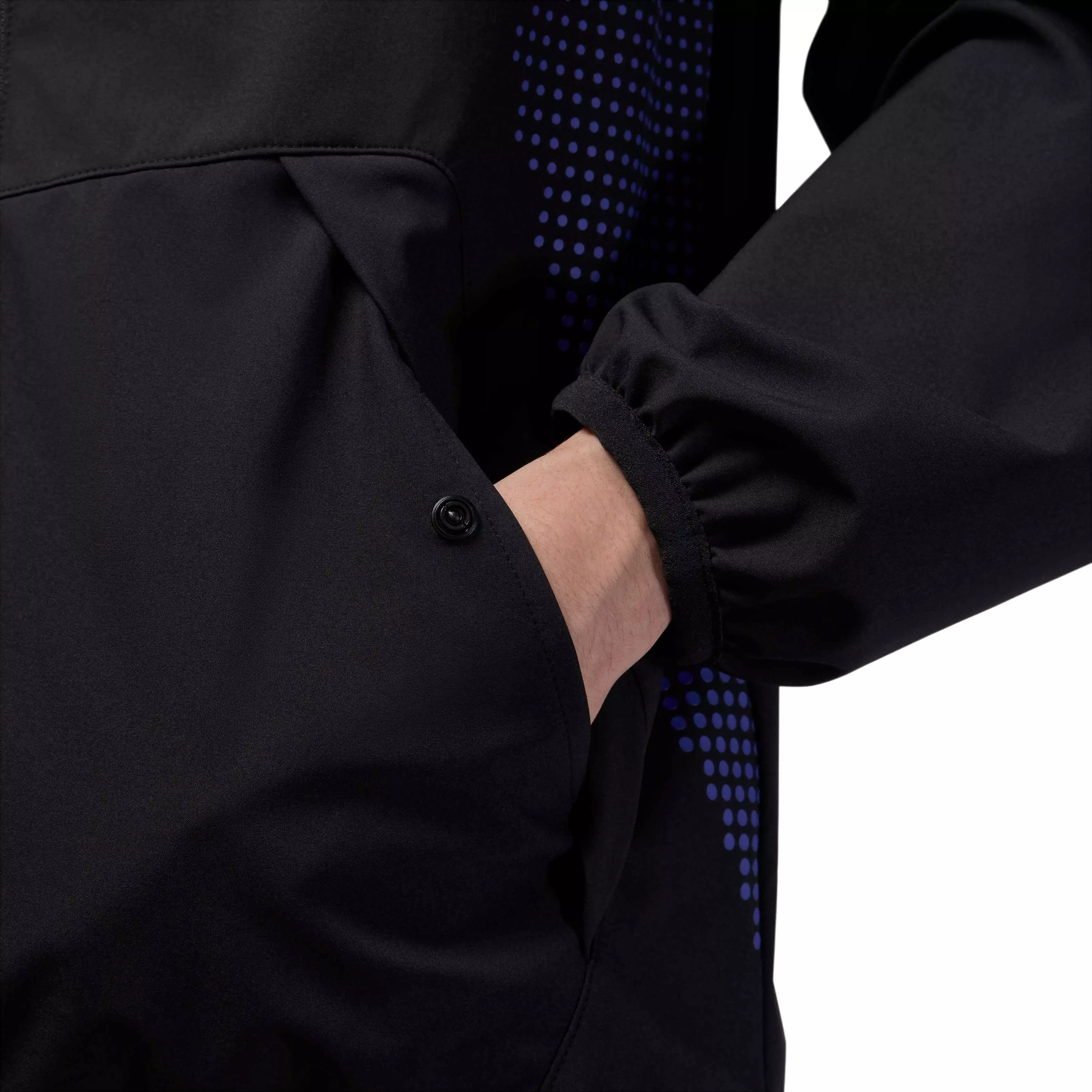 Jordan Men's Sport JAM Warm-Up Jacket - Black - BLACK