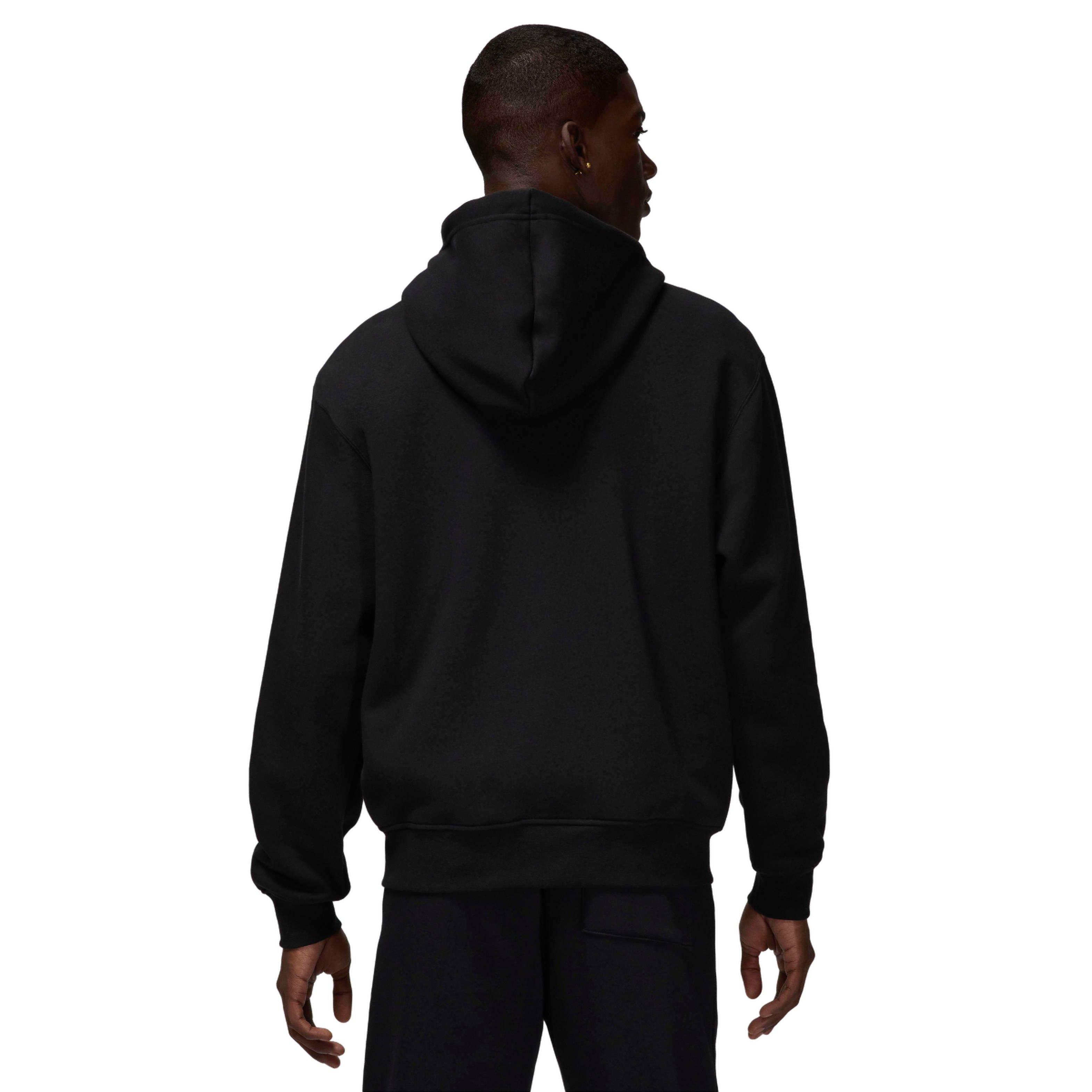 Jordan Men's Brooklyn Fleece Full-Zip Jacket - BLACK Thumbnail View 2