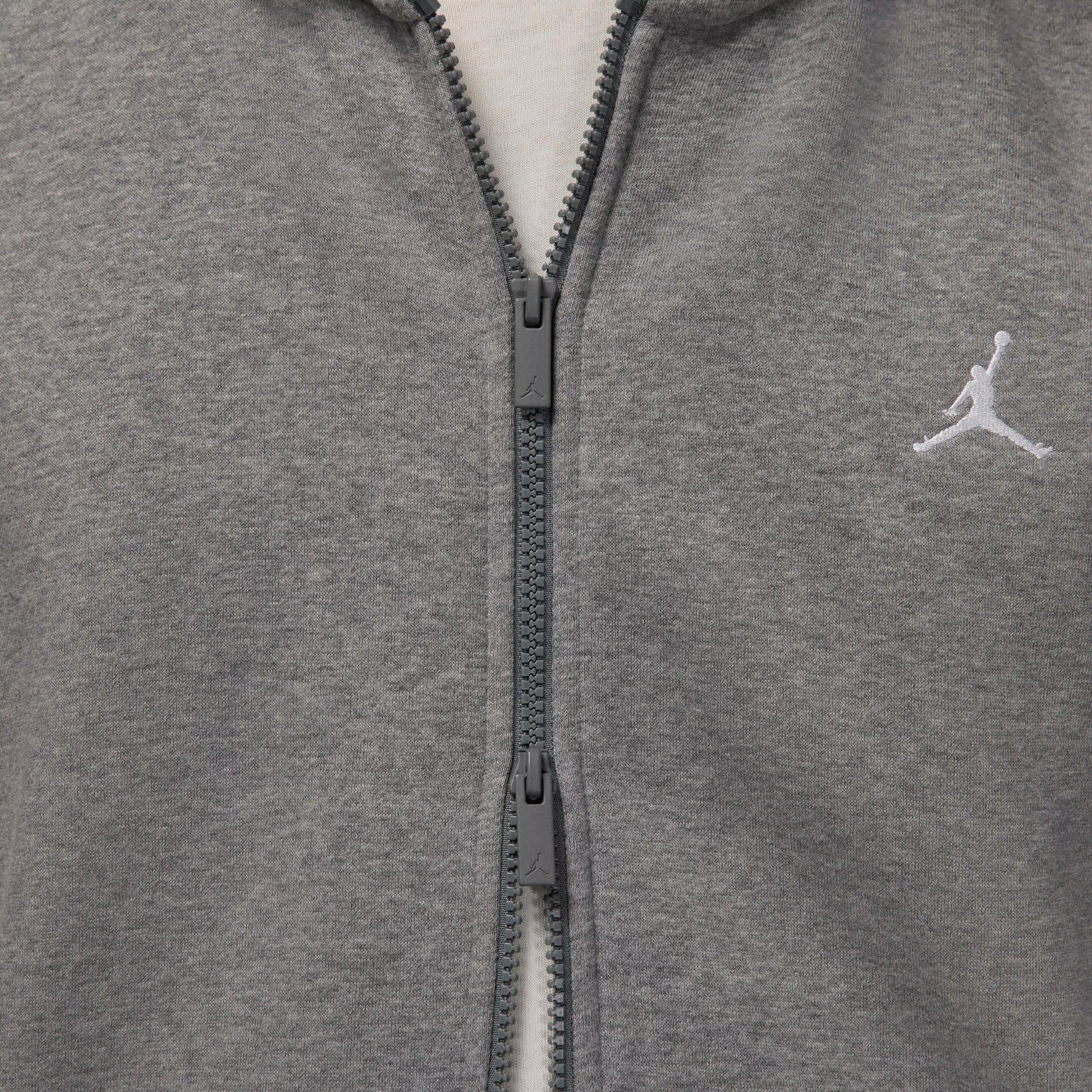 Jordan Men's Brooklyn Fleece Full-Zip Jacket - GREY