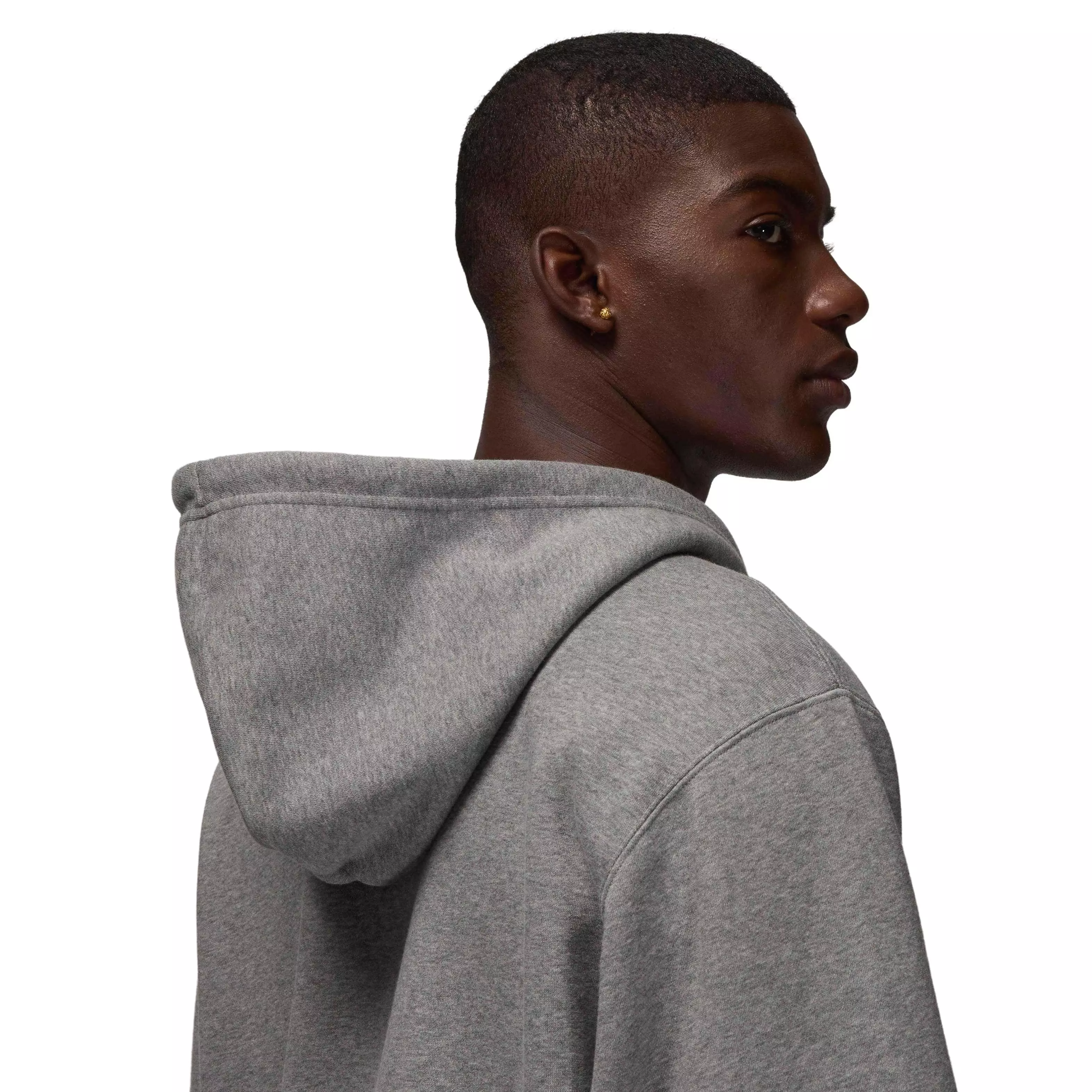 Jordan Men's Brooklyn Fleece Full-Zip Jacket - GREY