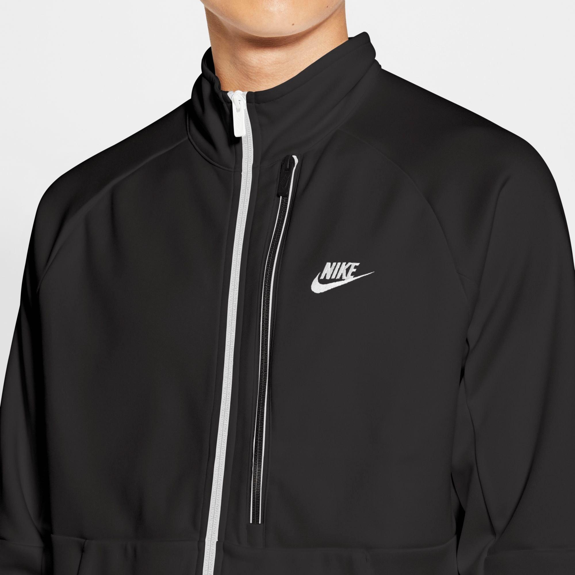 Nike tribute jacket black hot sale