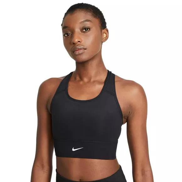 Nike Women's Swoosh Longline Medium-Support Sports Bra - Hibbett