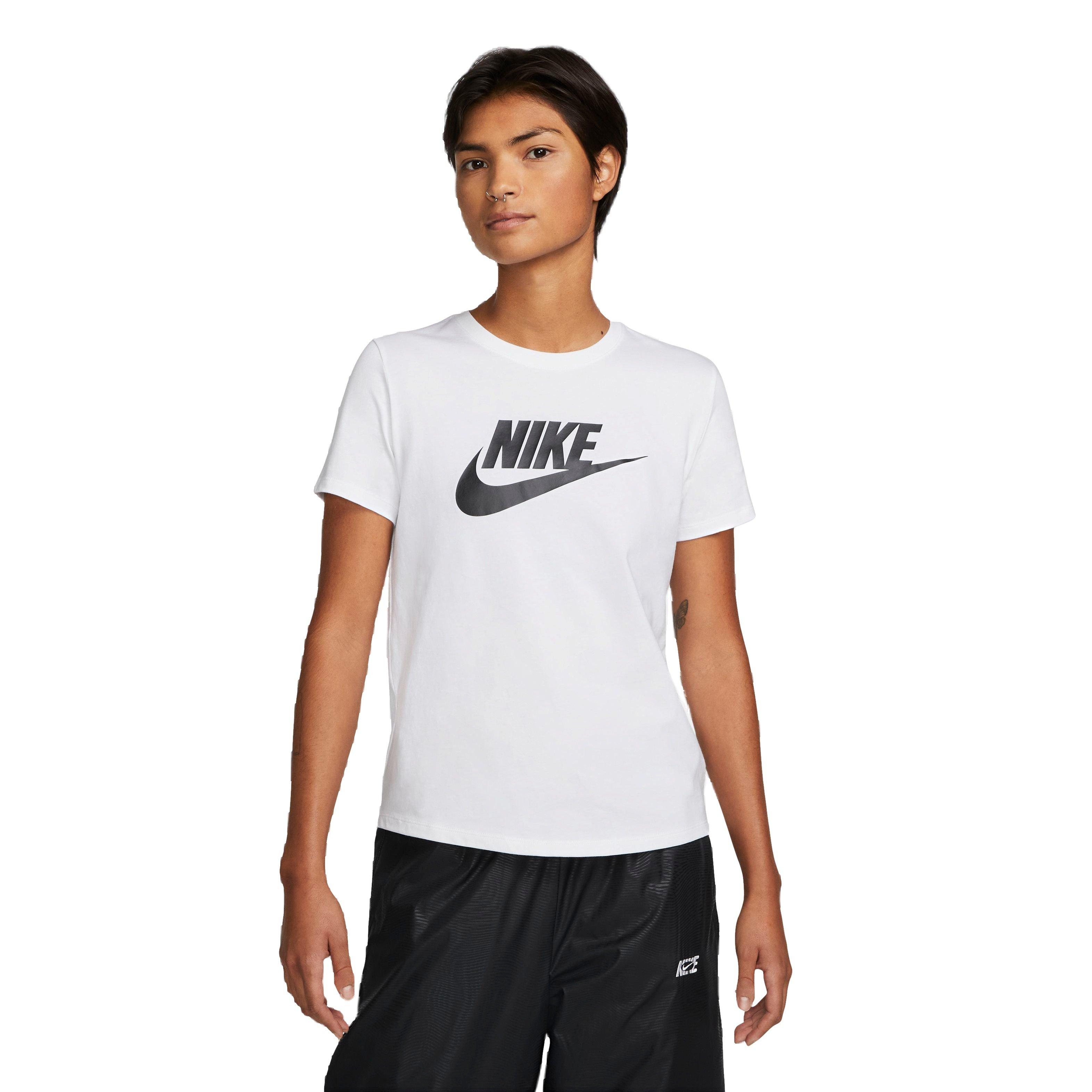 Nike Women's Sportswear Essential Tee-White - WHITE Thumbnail View 1