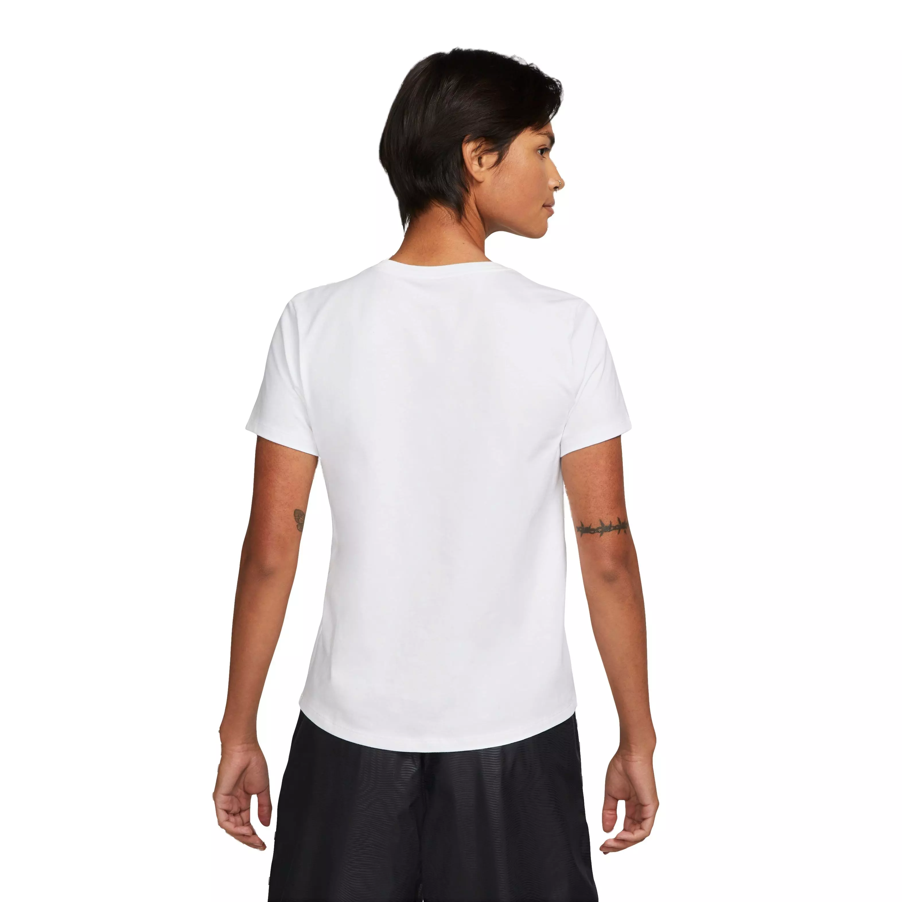 Nike Women's Sportswear Essential Tee-White - WHITE