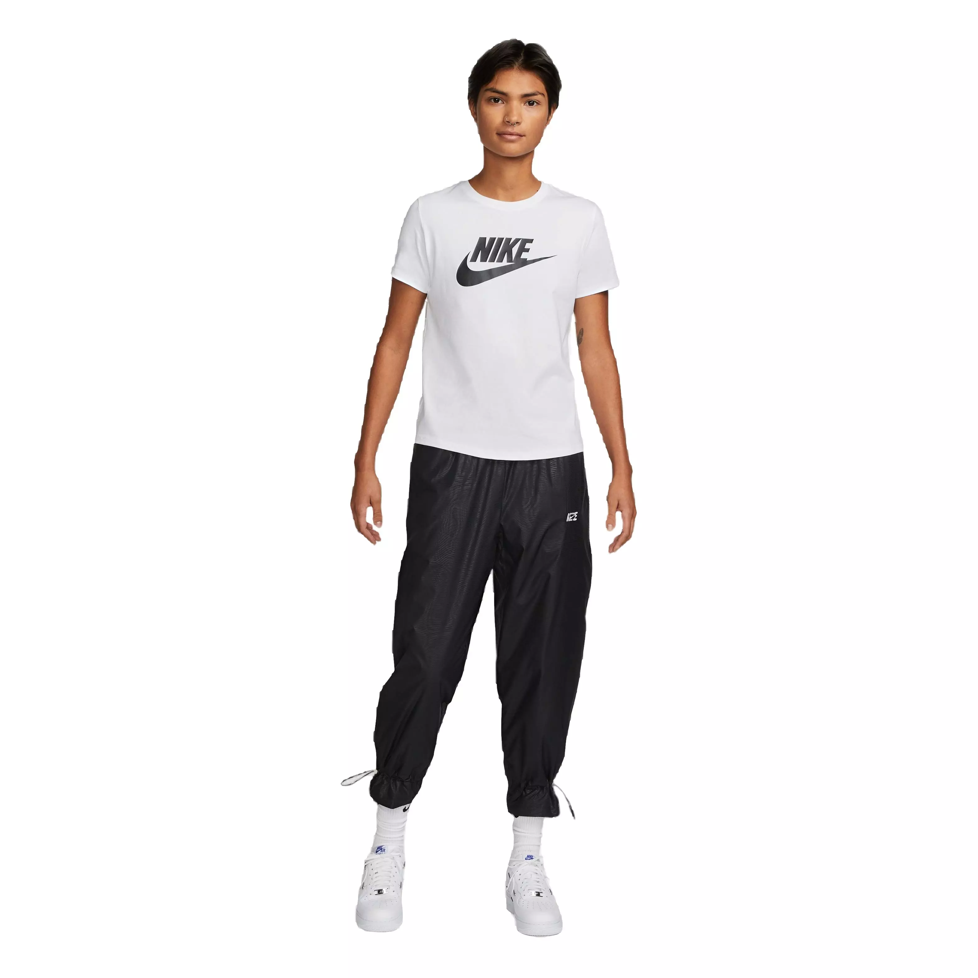 Nike Women's Sportswear Essential Tee-White - WHITE