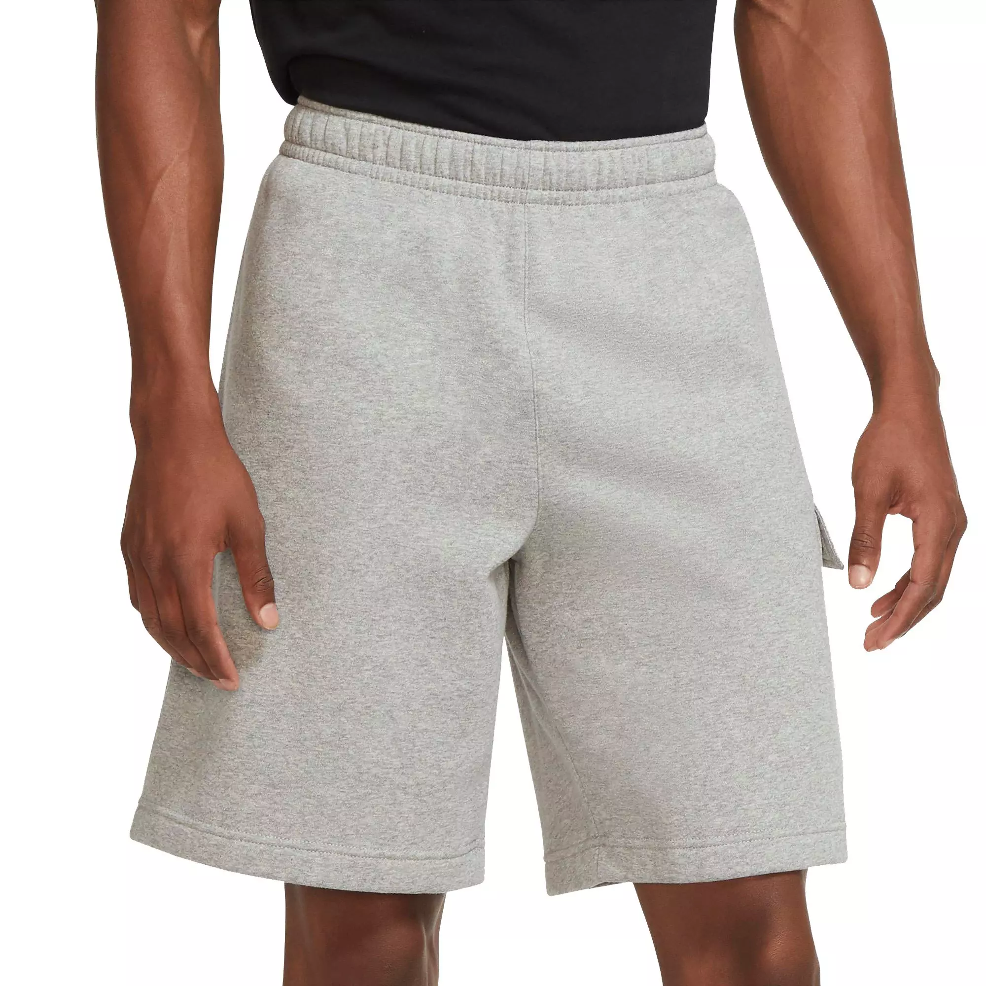 Nike Men's Sportswear Club Cargo Shorts-Grey - GREY