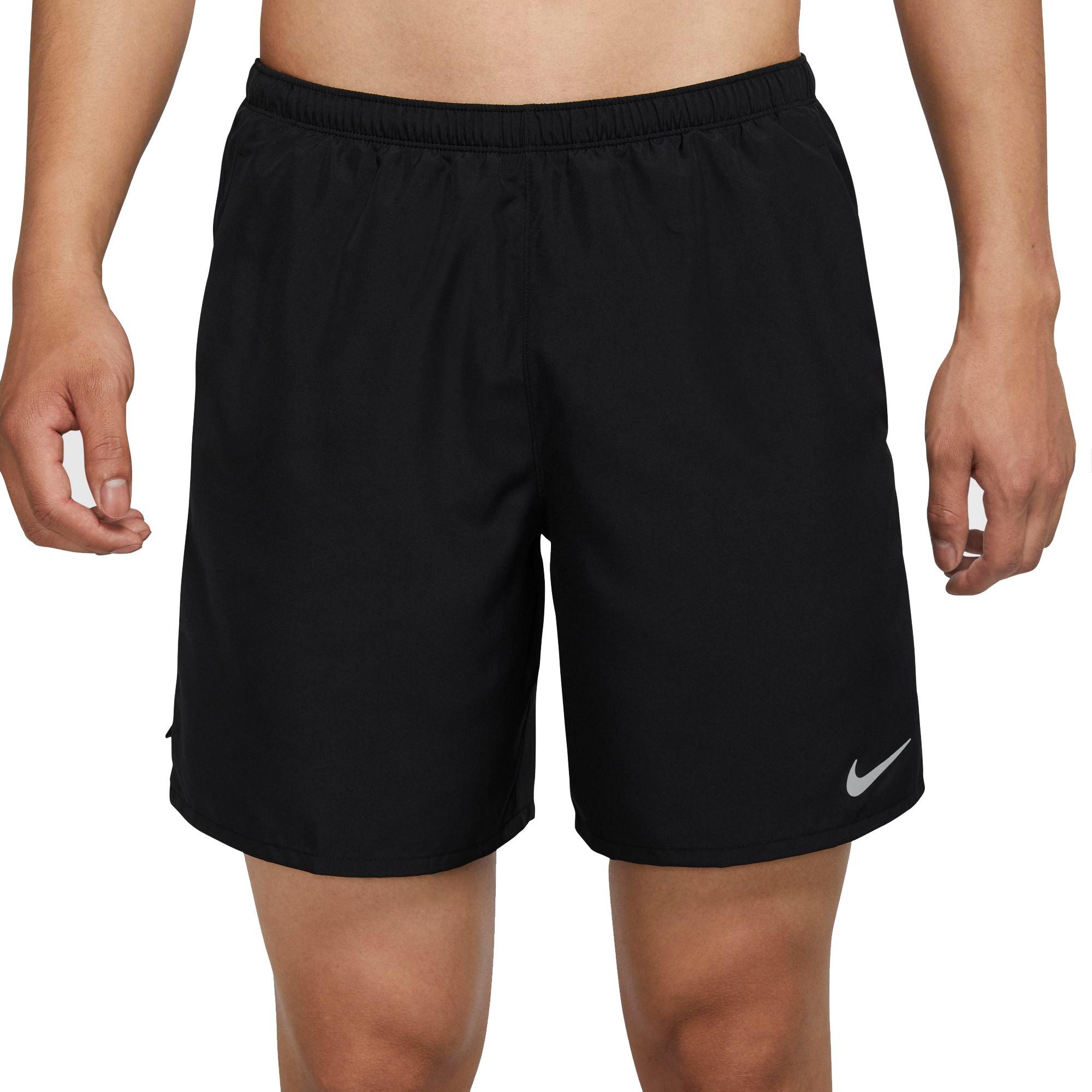 Nike Men's Challenger 7" Brief-Lined Running Shorts - BLACK Thumbnail View 1