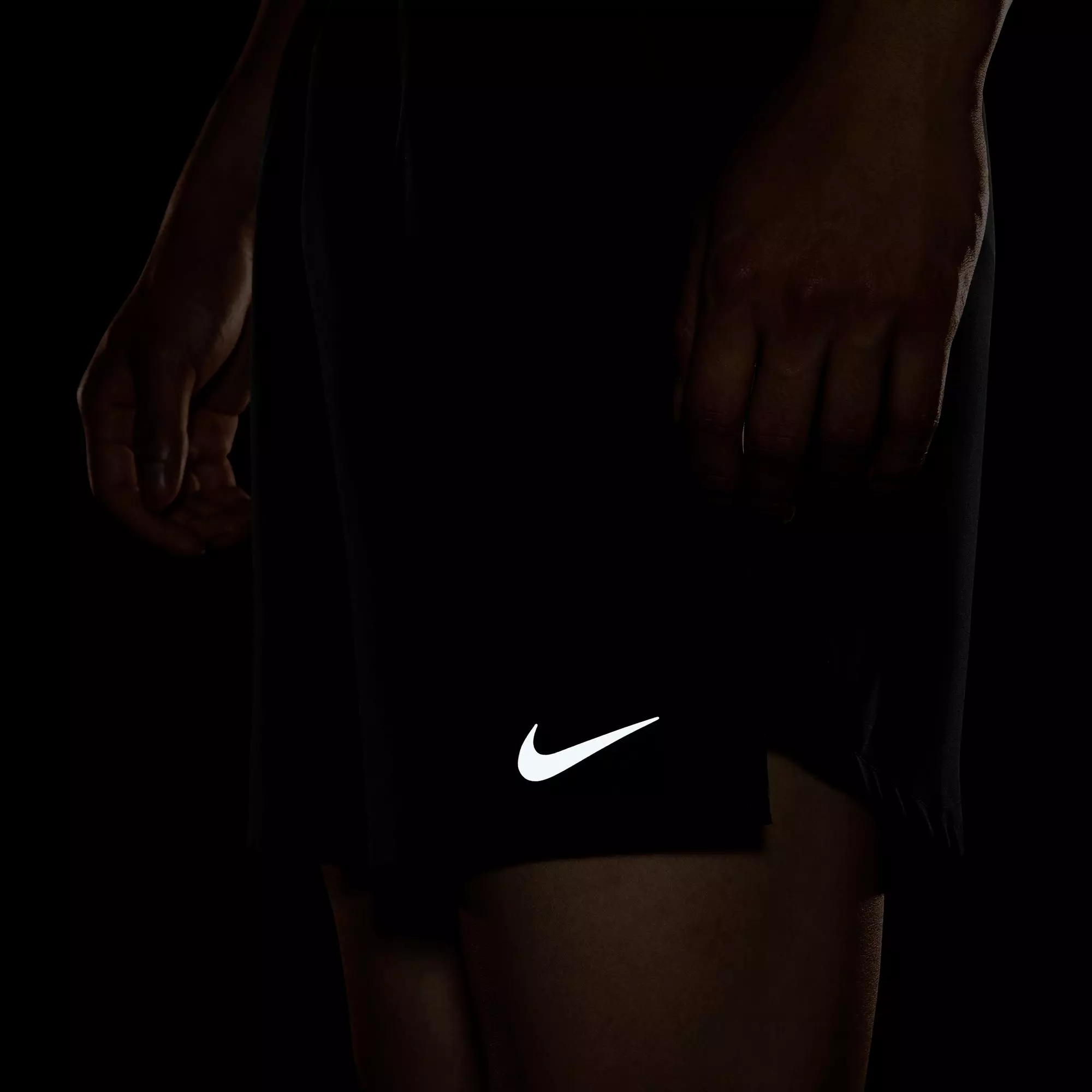 Nike Men's Challenger 5" Brief-Lined Running Shorts - BLACK