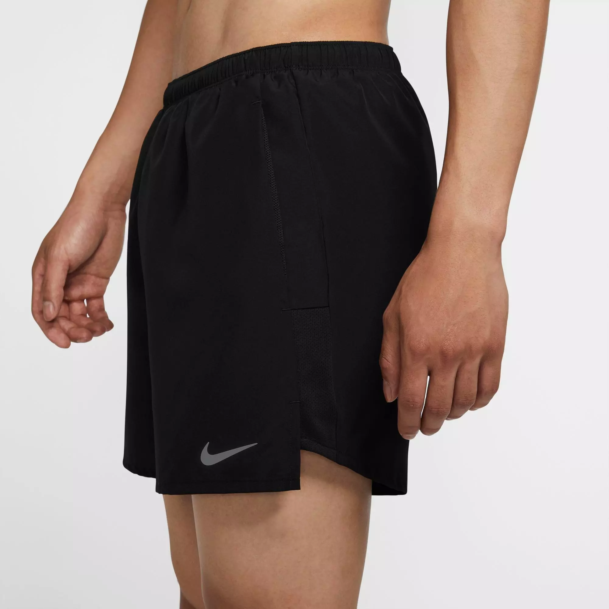 Nike Men's Challenger 5" Brief-Lined Running Shorts - BLACK