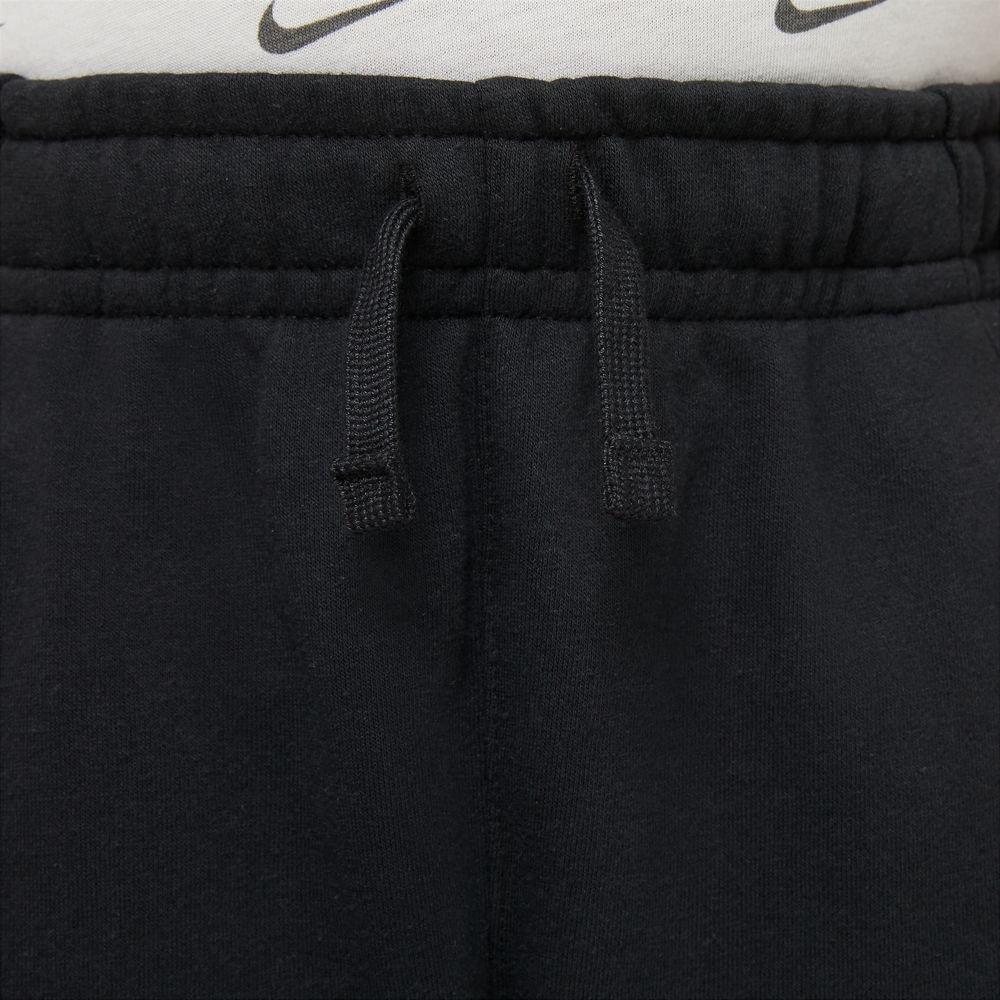 Nike Big Boys' Sportswear Club Black Fleece Shorts - BLACK Thumbnail View 6