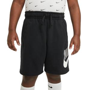 Nike Big Boys' Sportswear Club Black Fleece Shorts