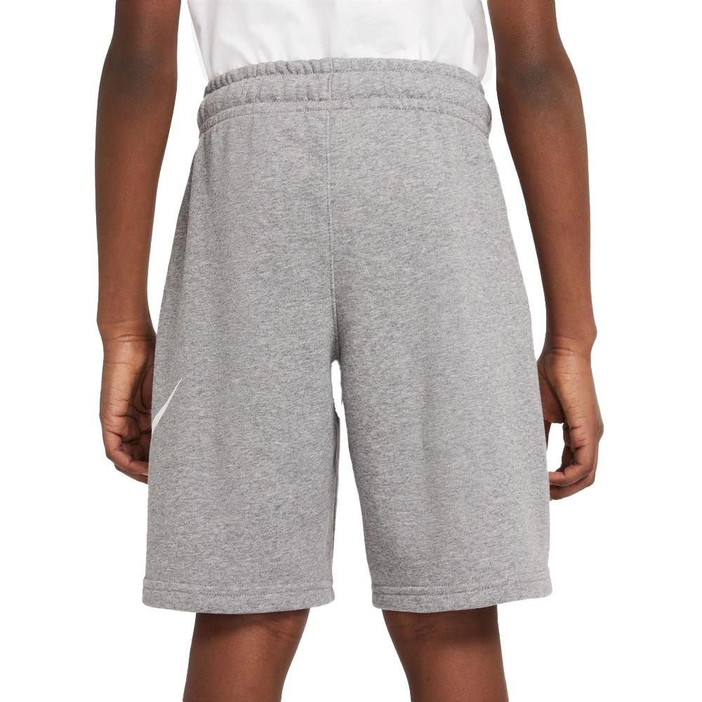 gray nike sweat shorts