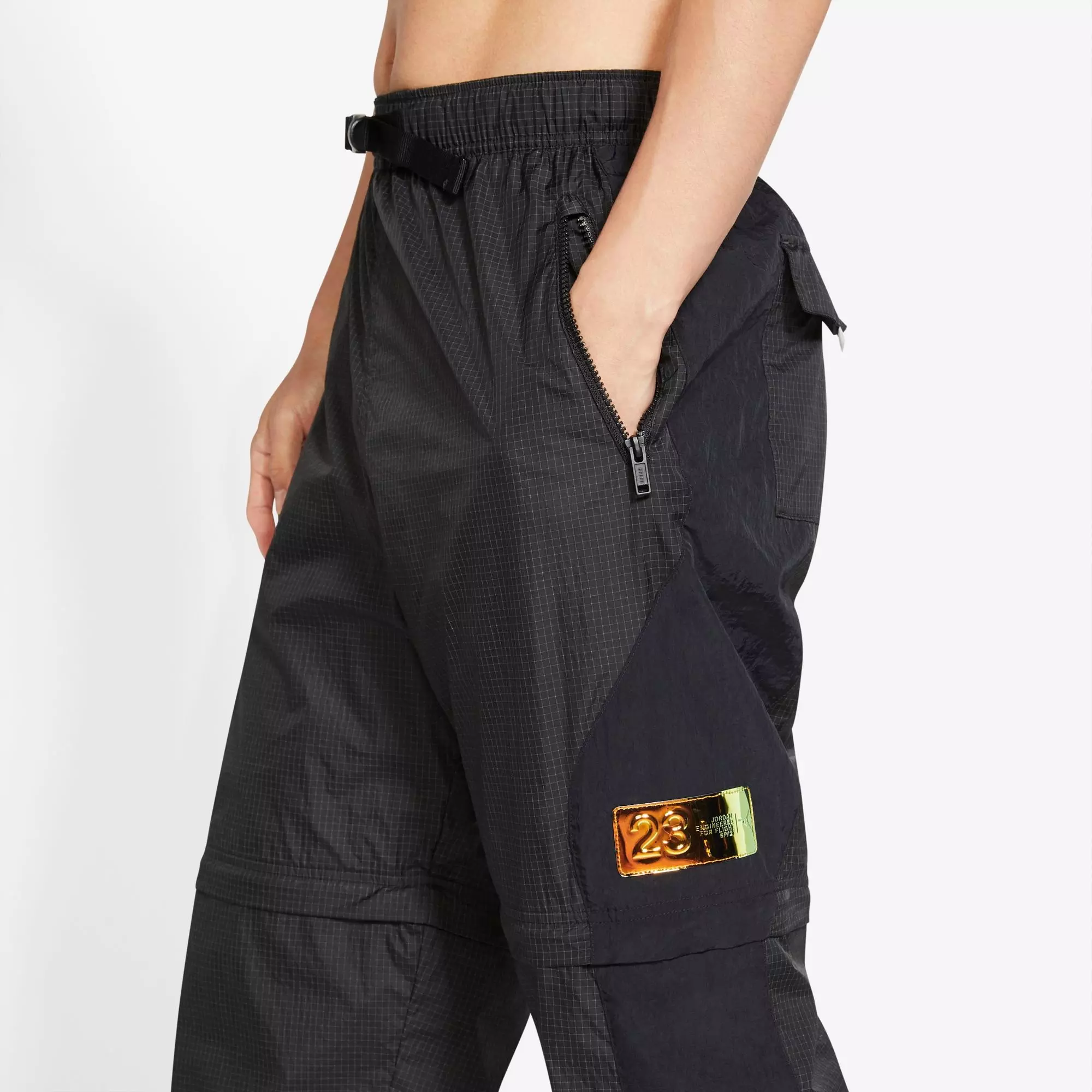 Jordan 23 Engineered Men's Convertible Track Pants - BLACK