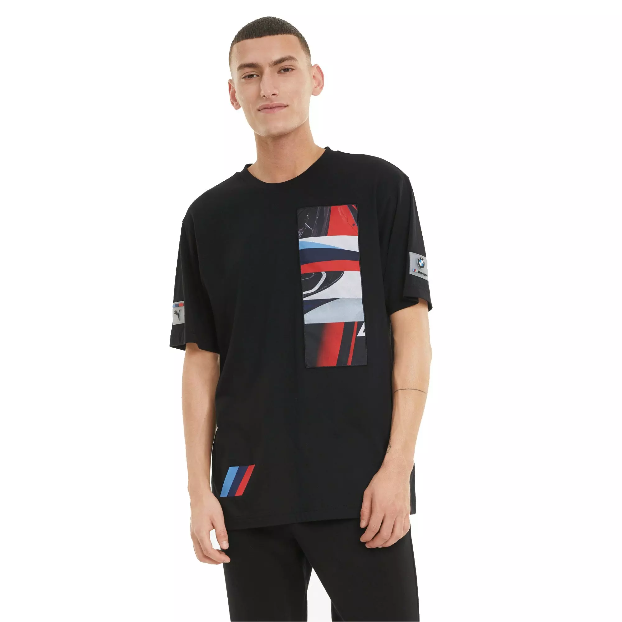 PUMA Men's BMW Motorsport Tee - BLACK
