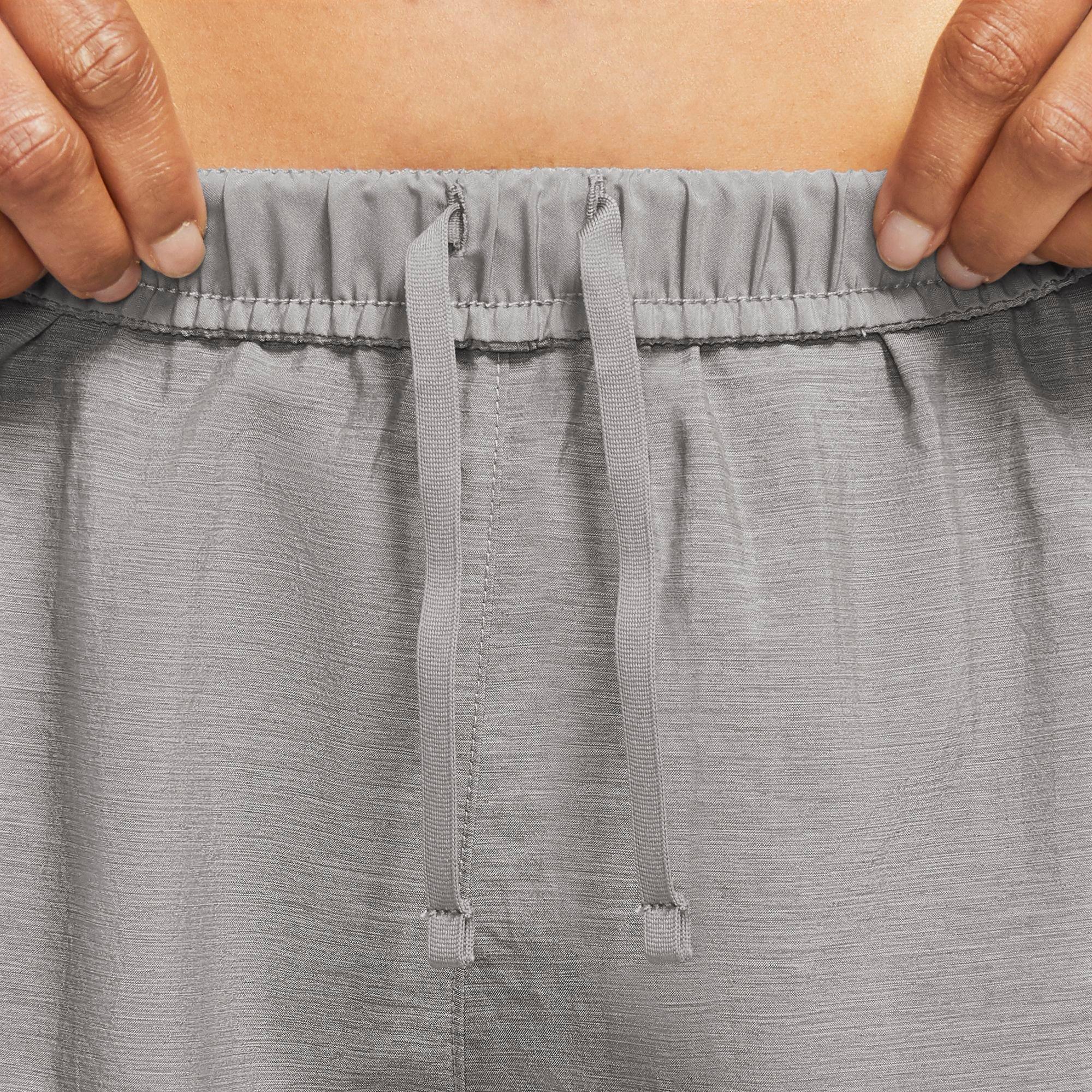Nike Women's Tempo Heathered Grey Running Shorts - GREY Thumbnail View 3