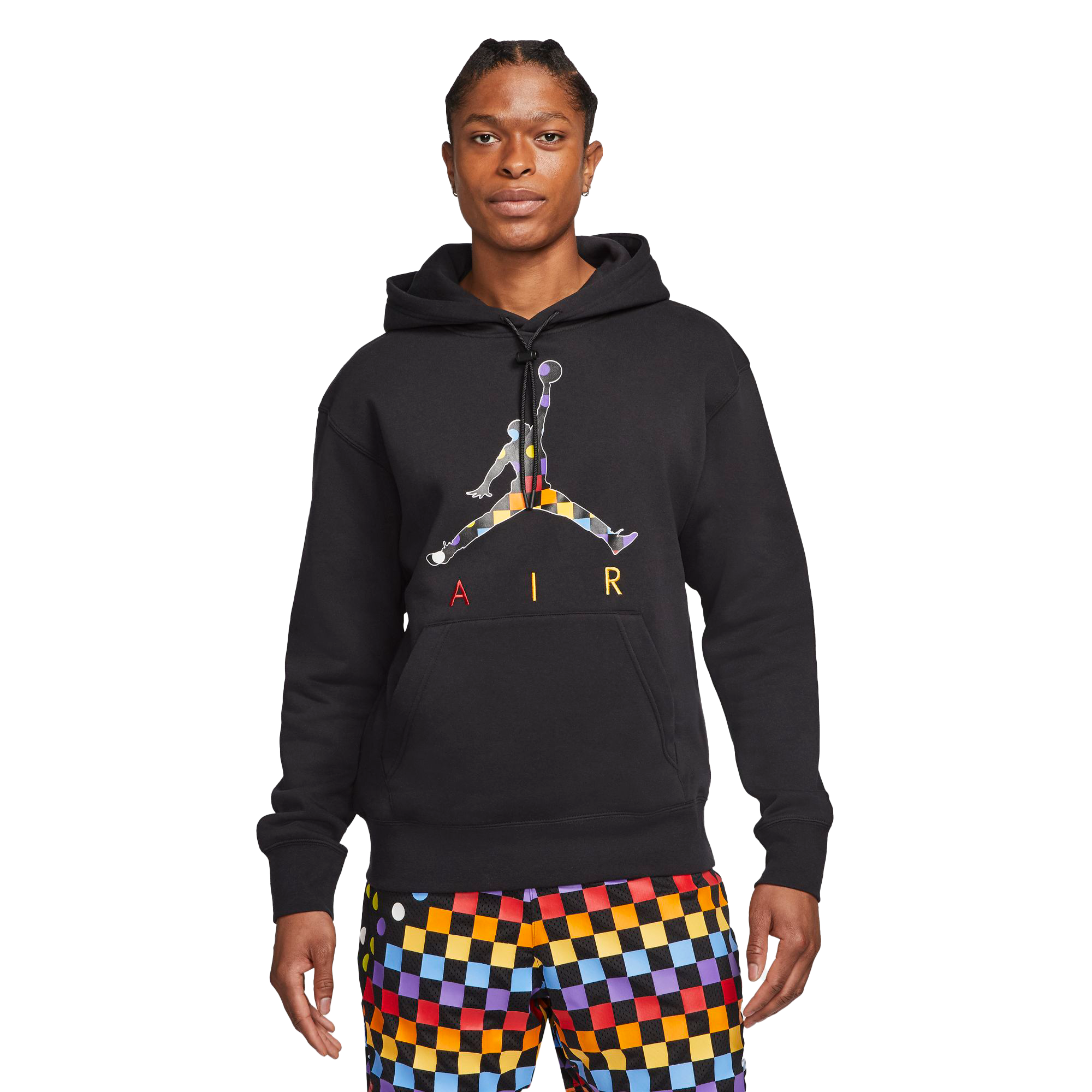 Jordan 2025 hoodie rainbow