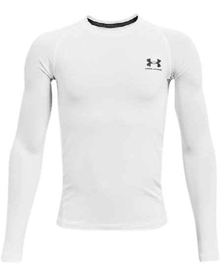 Under Armour Boys' HeatGear Long-Sleeve Compression Shirt - Hibbett