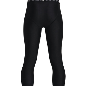 Under Armour Boys' "Black" HeatGear 3/4 Leggings