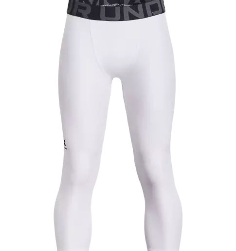 Under Armour Men's HeatGear Armour 3/4 Legging White