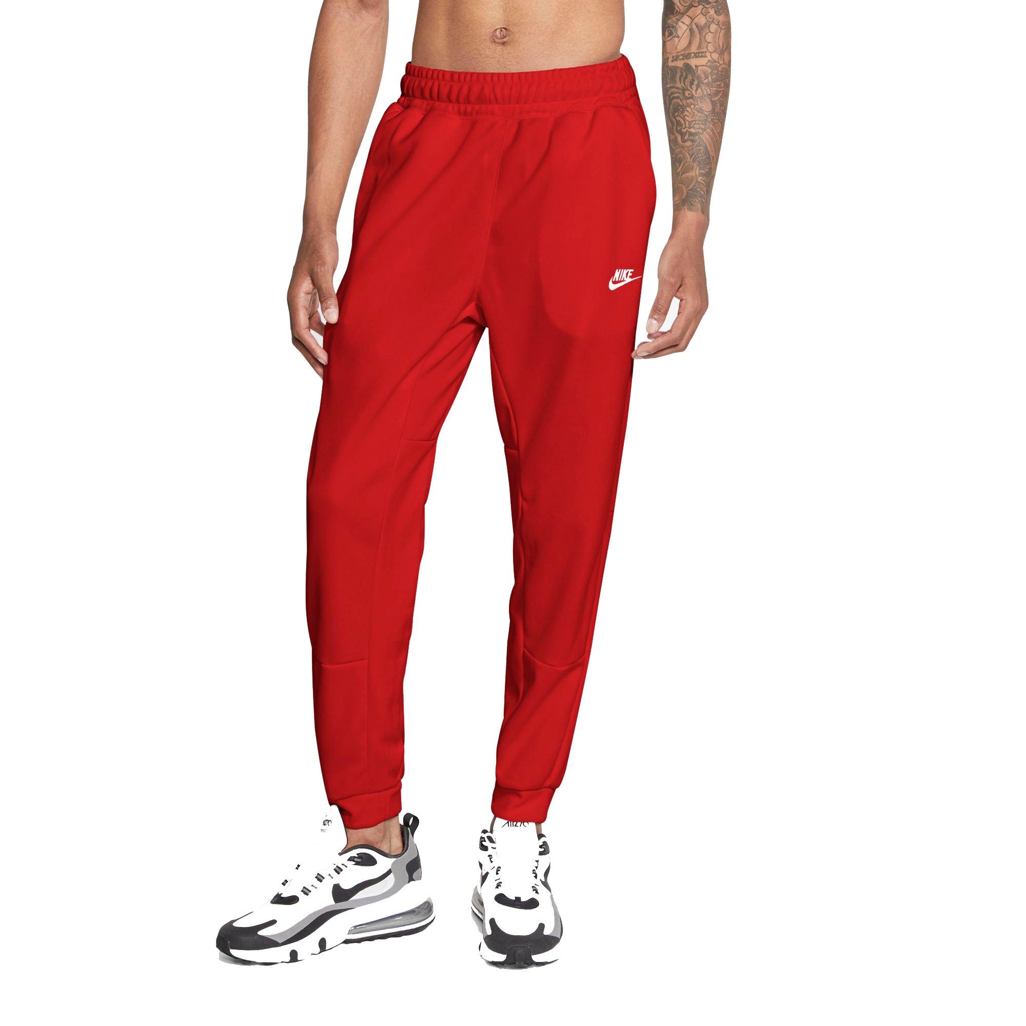 Nike Men s Sportswear Tribute Joggers Red Hibbett City Gear