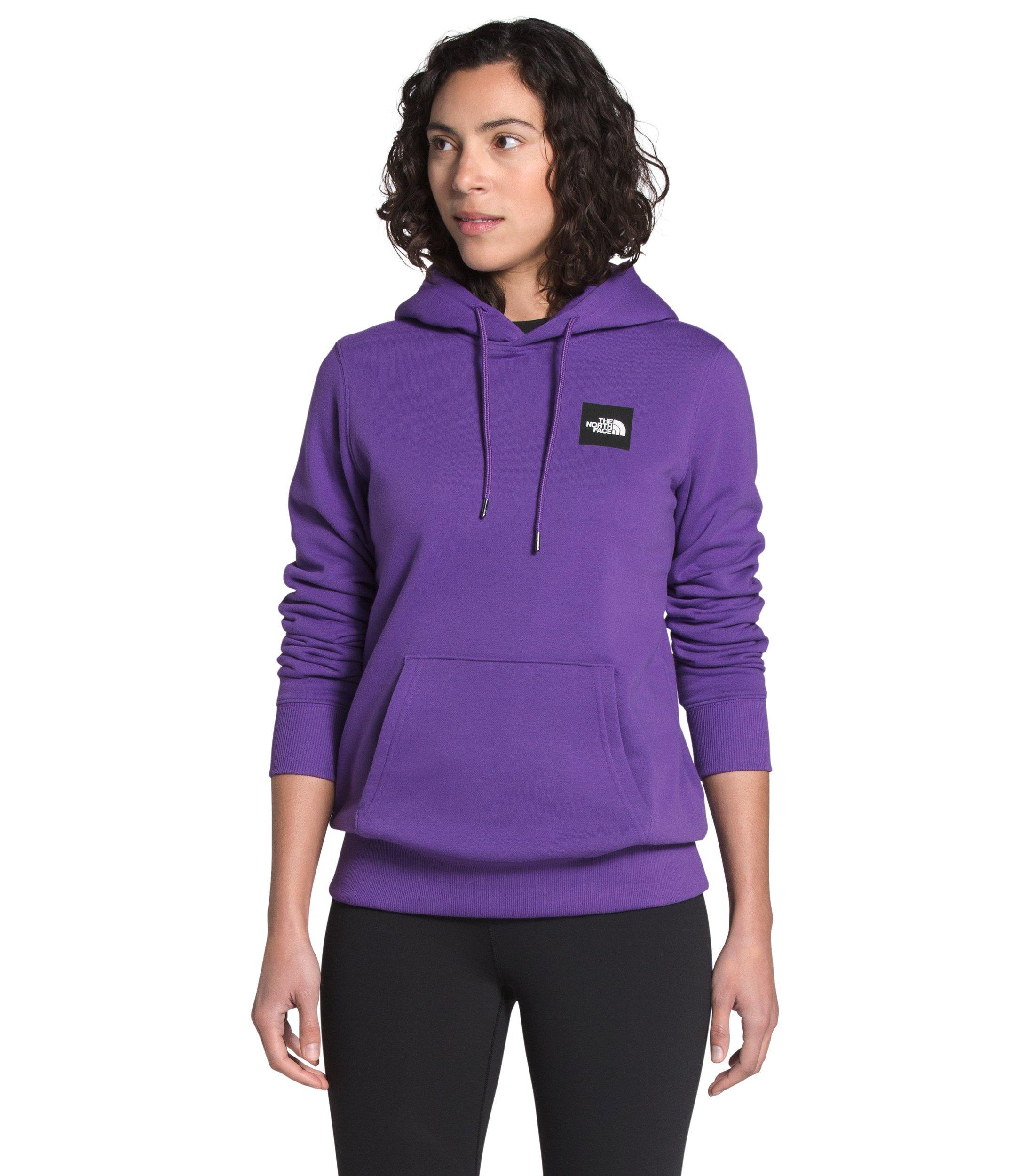 purple north face jumper