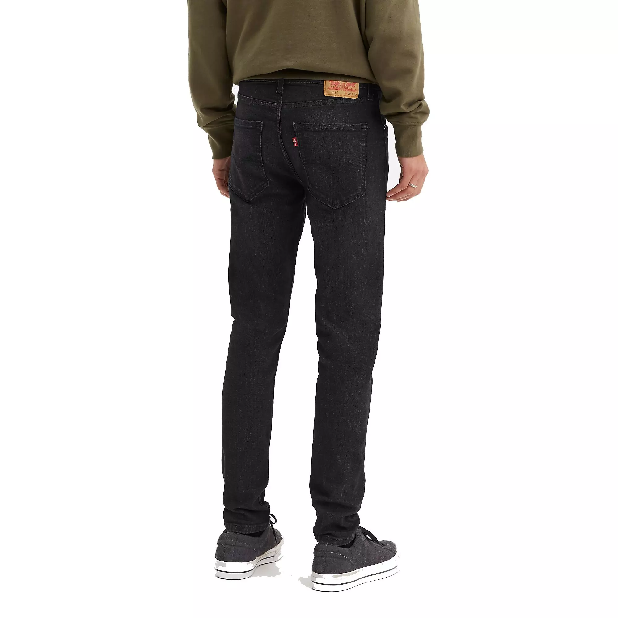 Levi's Men's 512 Slim Taper Fit Native Cali Jeans - BLACK