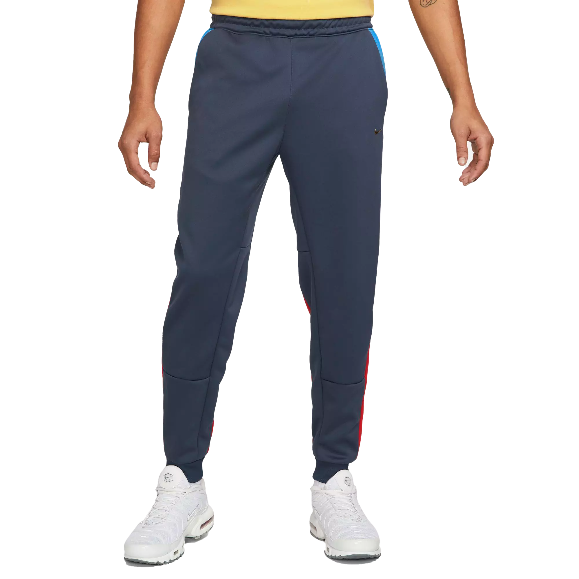 Nike Men's Sportswear Tribute Smile Joggers-Blue/Red - BLUE/RED