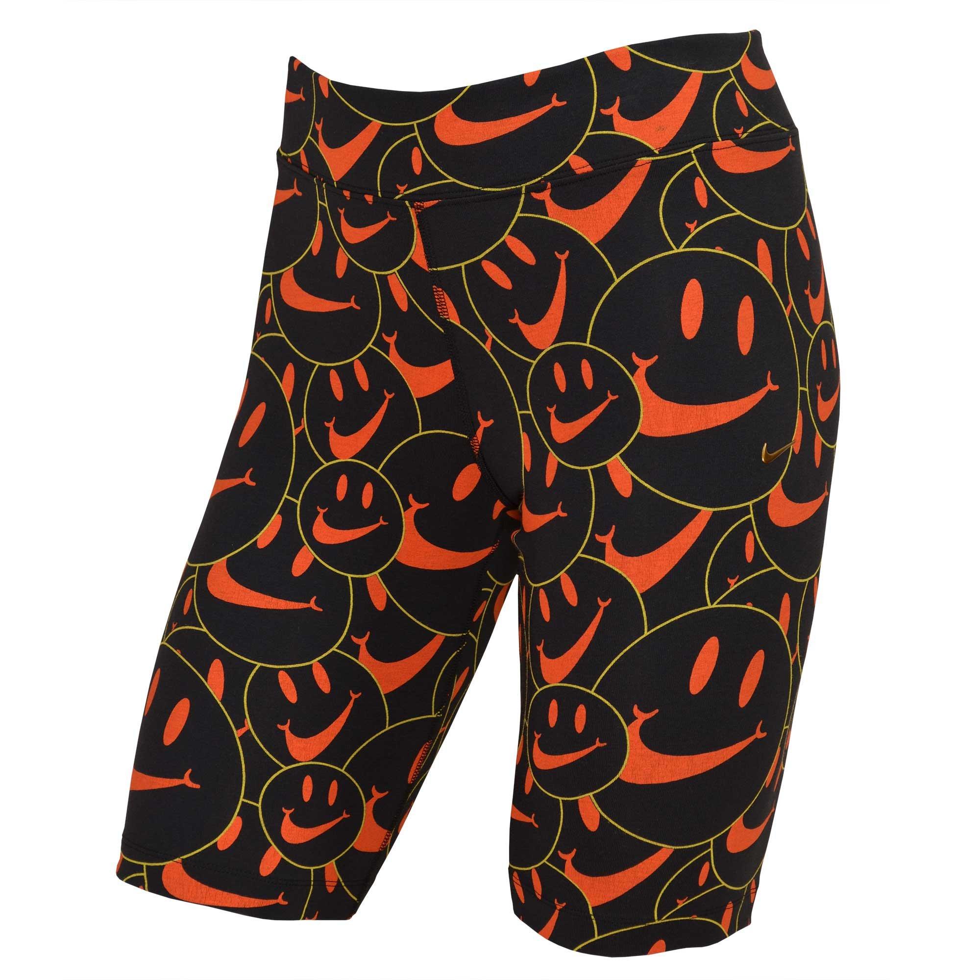 Nike shorts hot sale with smiley face