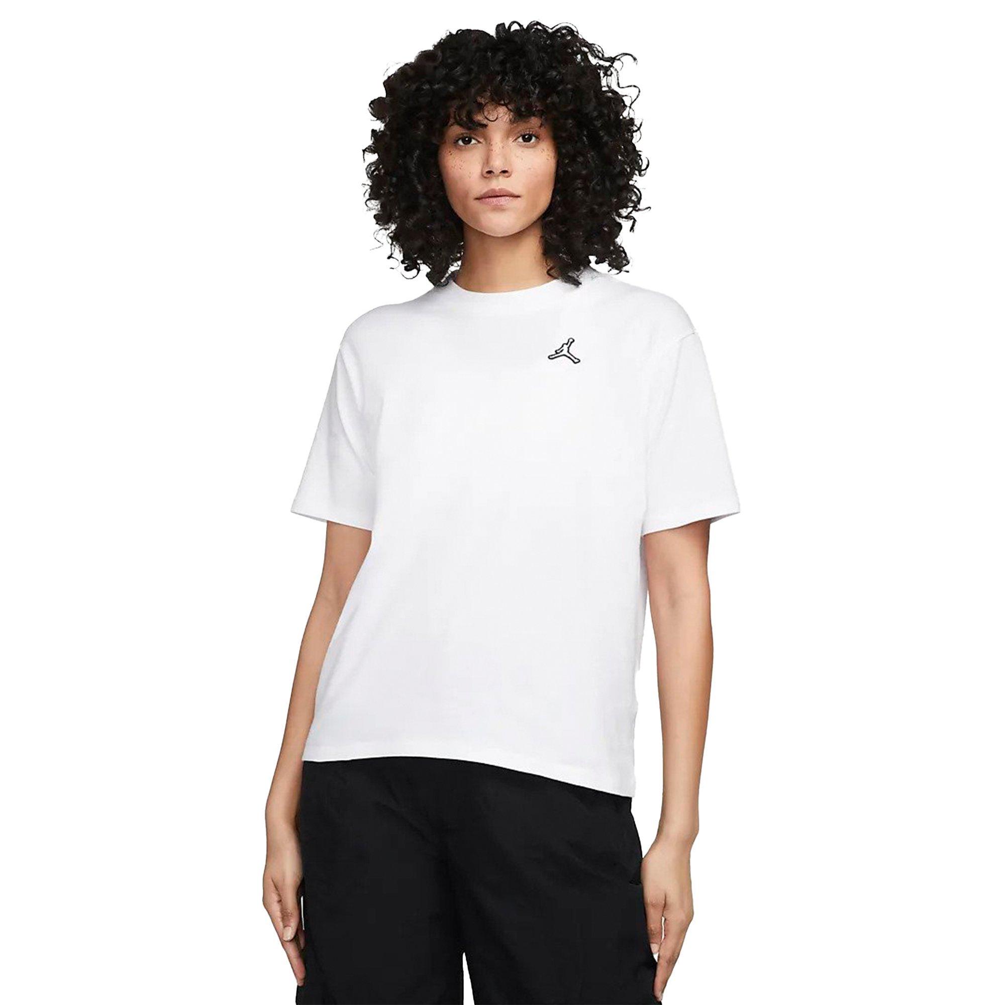 Jordan Women's Essentials Core Tee-White - Hibbett