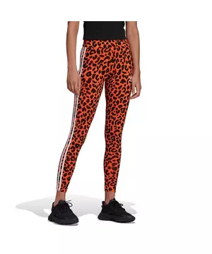 Overgang vergelijking Omhoog adidas Women's x Rich Mnisi Cheetah Print Leggings-Orange
