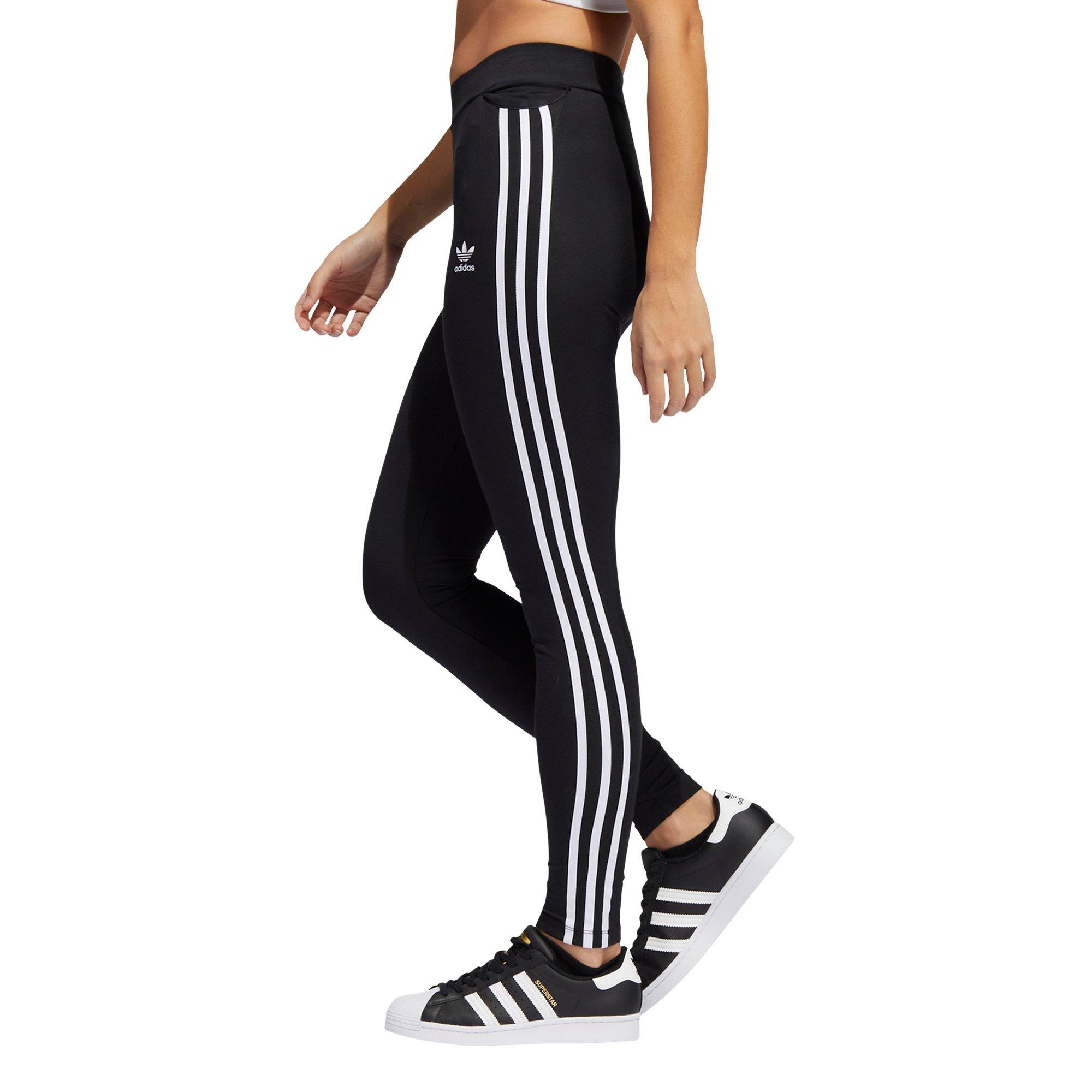 adidas Women\'s Originals 3-Stripes Leggings | - City Hibbett Gear