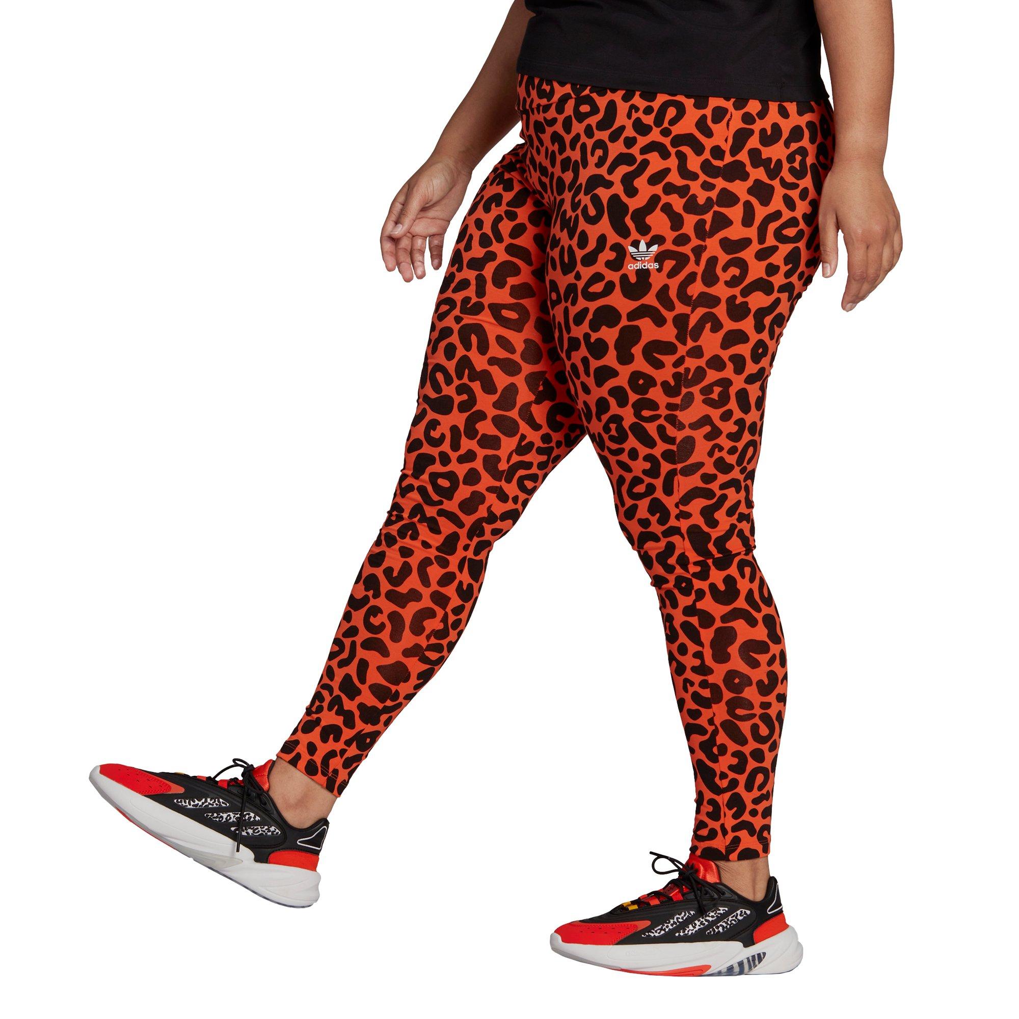 adidas Women's x Rich Mnisi Cheetah Leggings-Orange - Hibbett