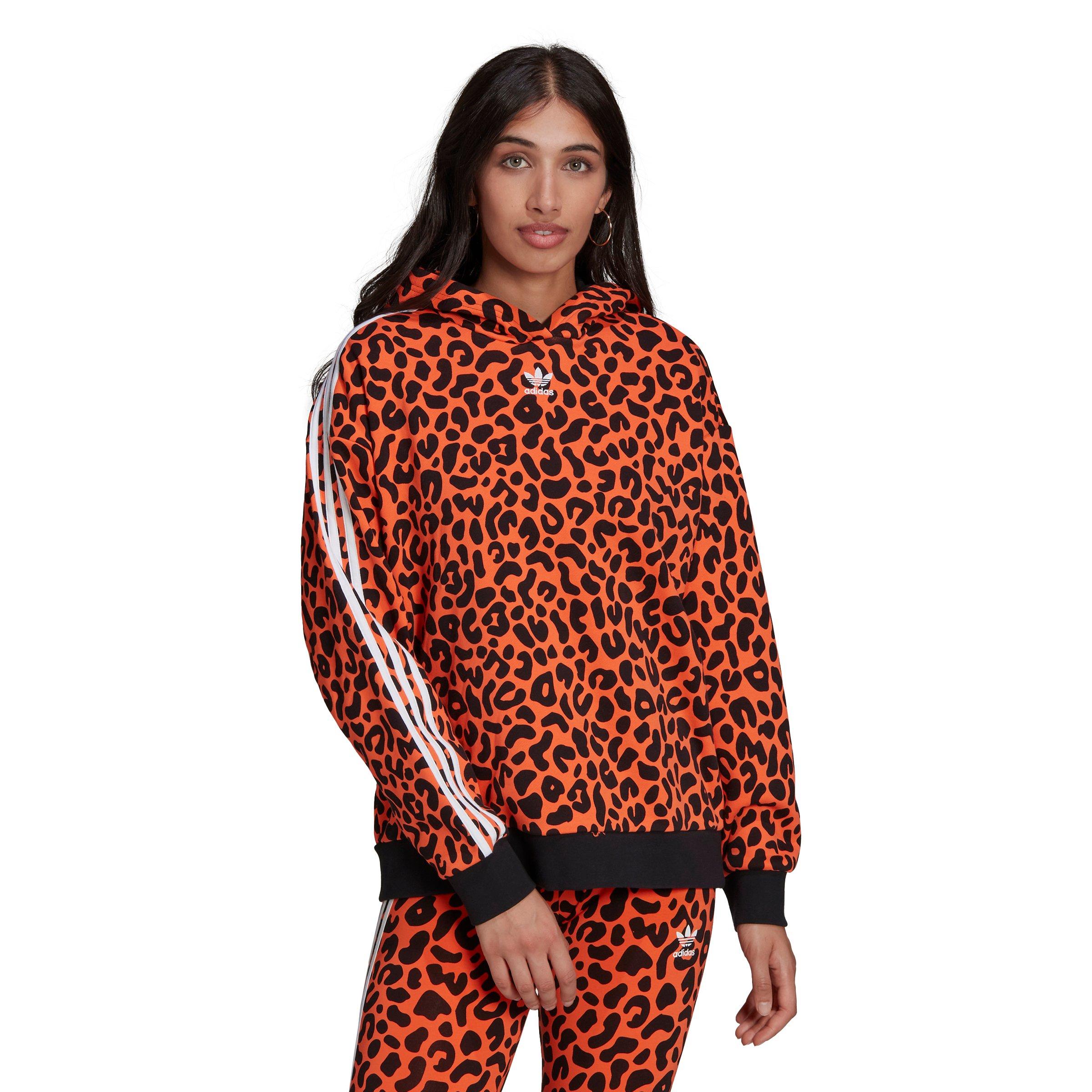 animal print adidas jumper