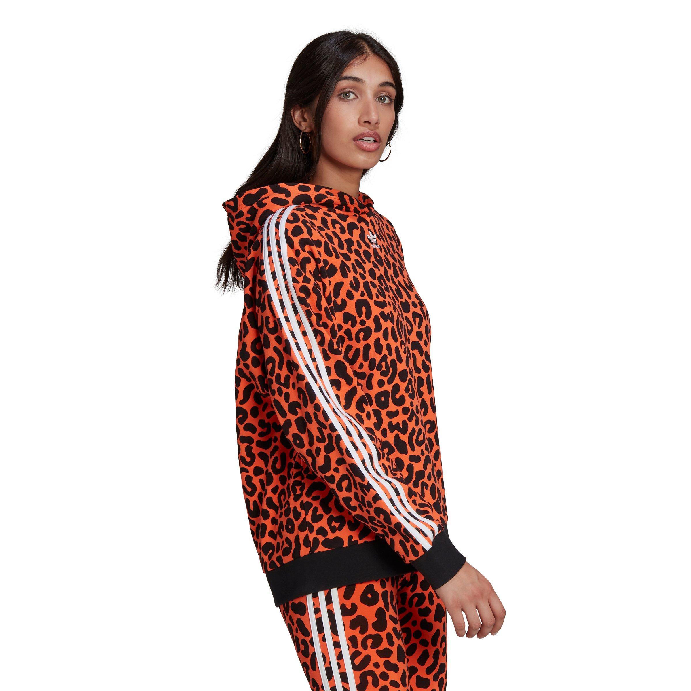 animal print adidas jumper