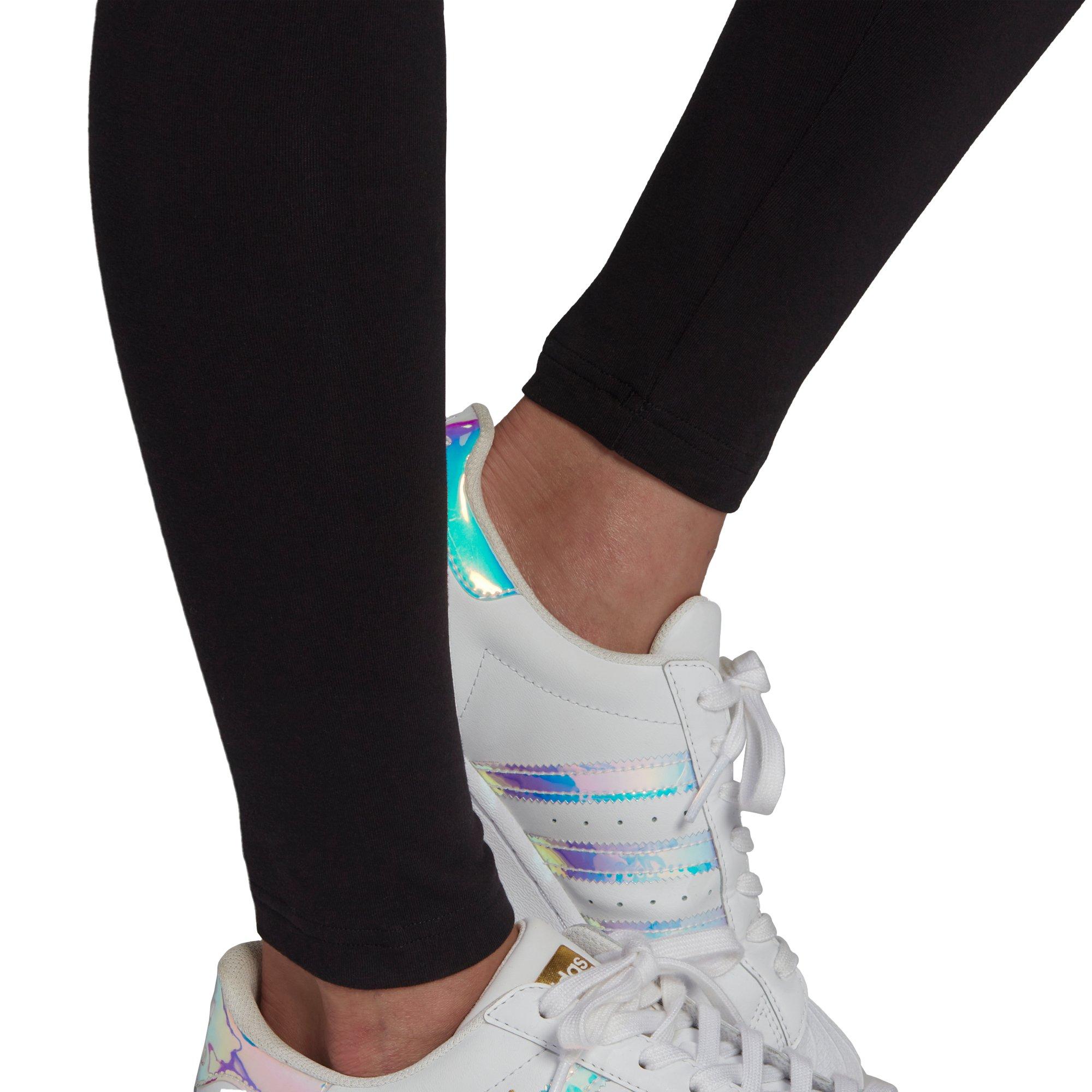 adidas Women's Originals Essential Leggings-Black - BLACK Thumbnail View 6