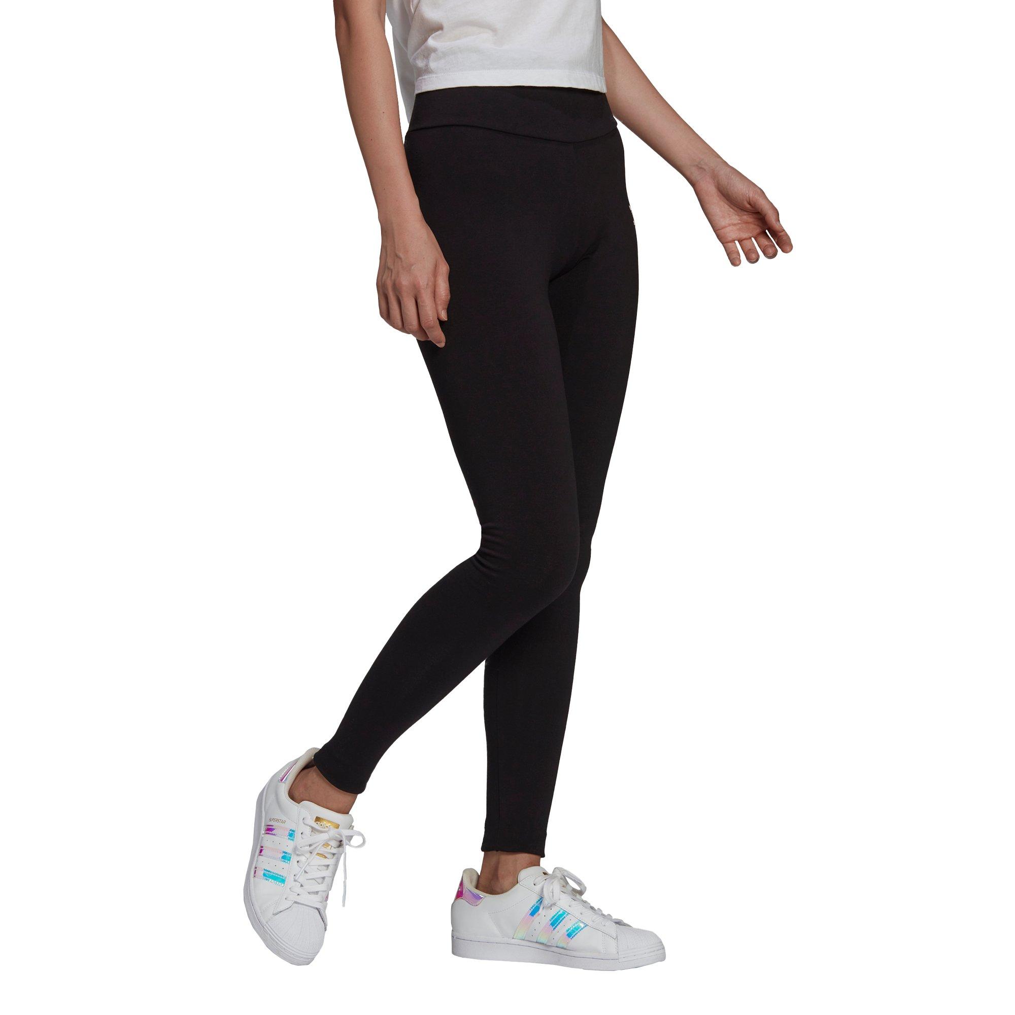 adidas Women's Originals Essential Leggings-Black - BLACK Thumbnail View 7
