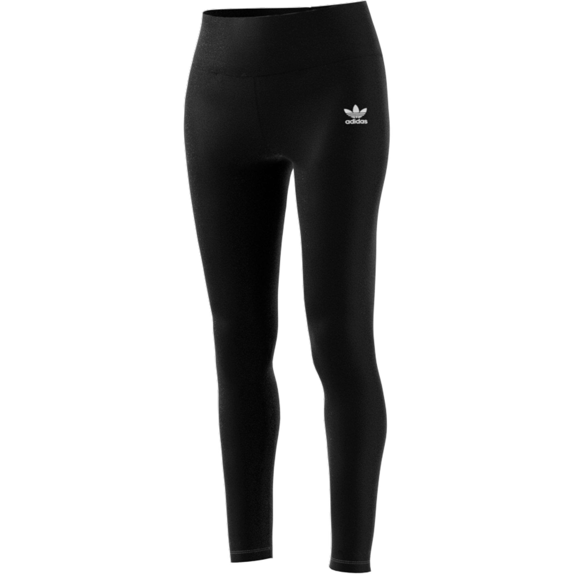 adidas Women's Originals Essential Leggings-Black - BLACK Thumbnail View 8