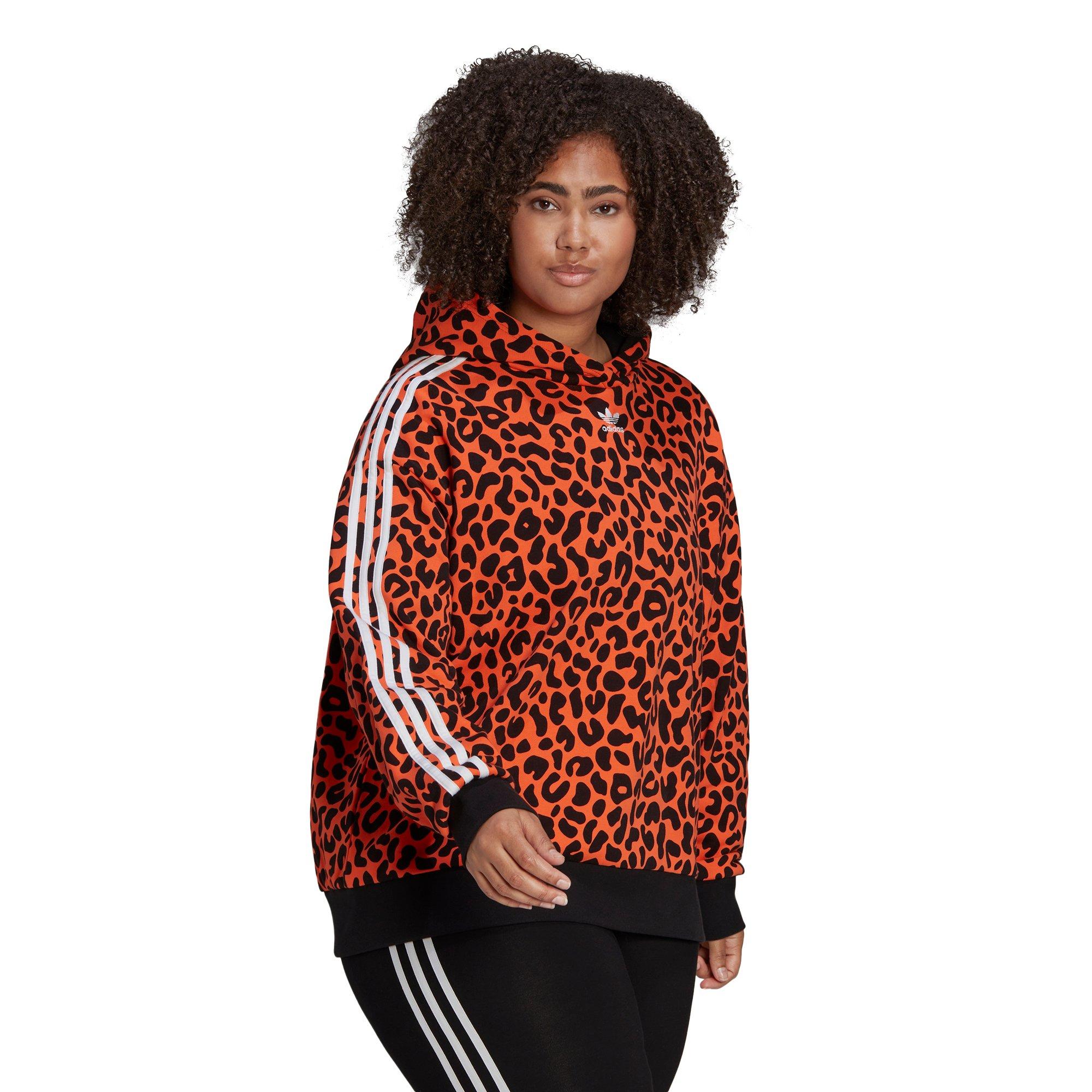 adidas Women's x Rich Cheetah Hoodie-Orange - Hibbett | City Gear