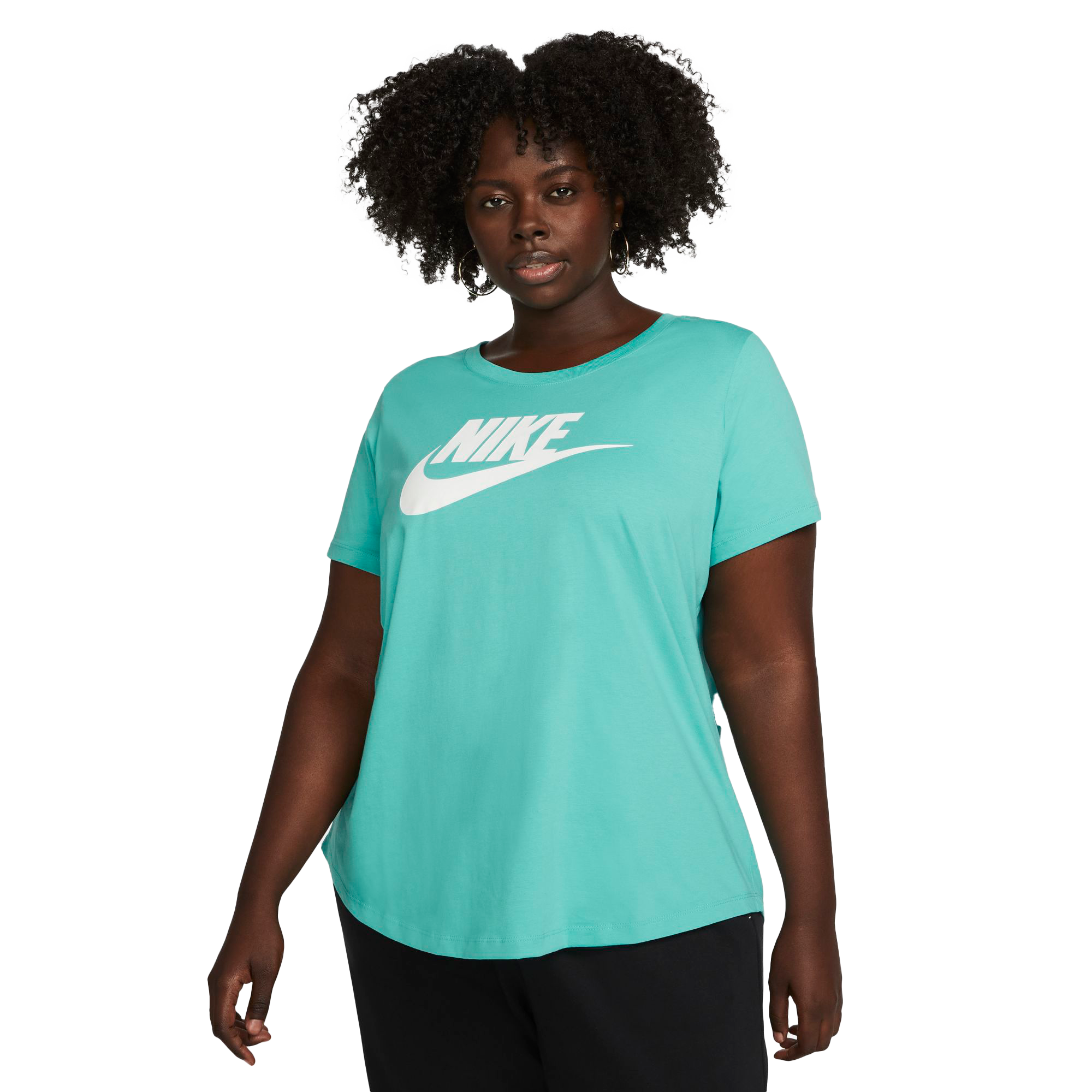 Nike Women's Sportswear Essential Graphic T-Shirt Green