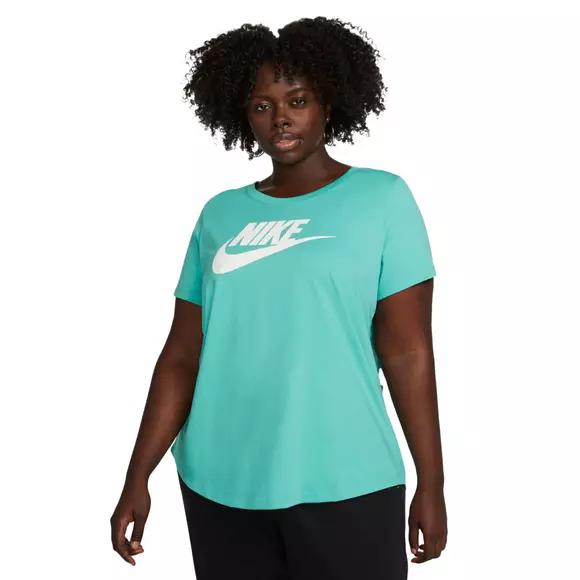 Itaca Alarmante logo Nike Women's Sportswear Essential Tee-Teal
