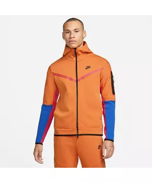 consultant kleuring kleinhandel Nike Men's Sportswear Tech Fleece "Orange" Full-Zip Hoodie
