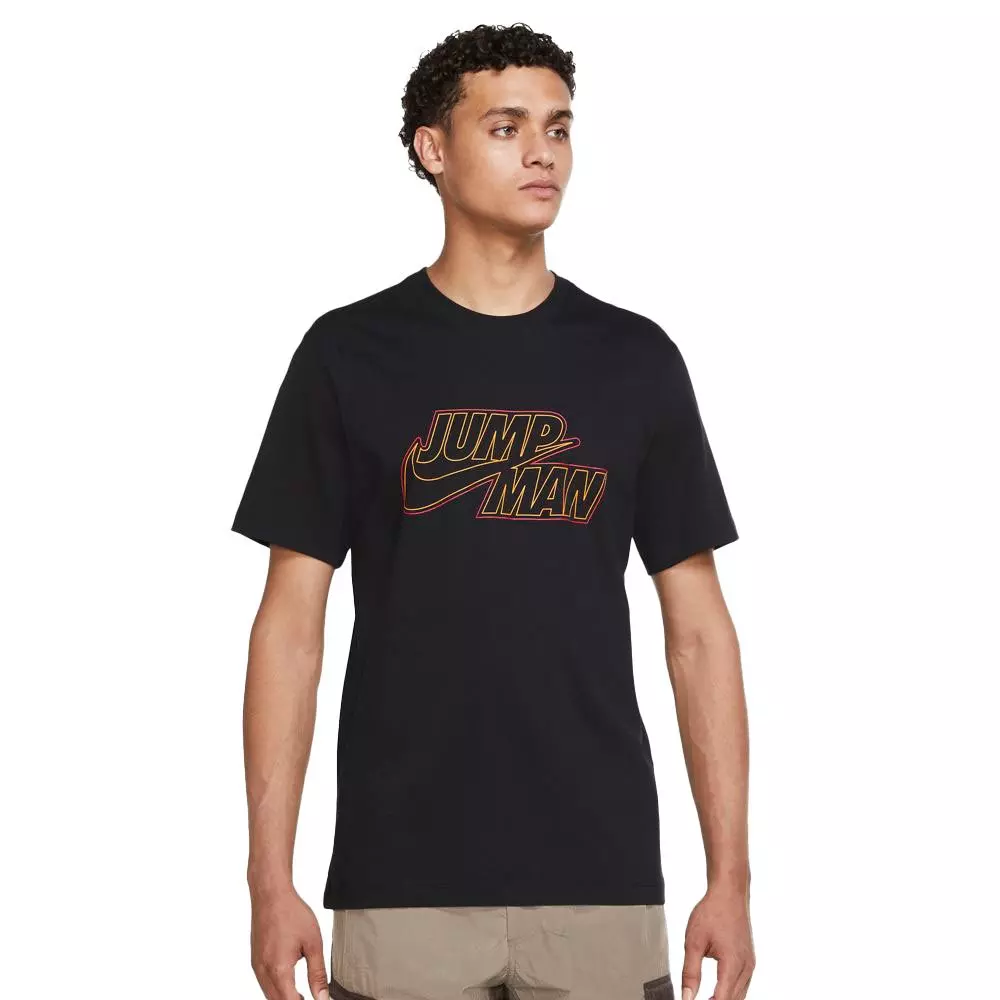 Jordan Men's Jumpman Short-Sleeve T-Shirt-Black - BLACK