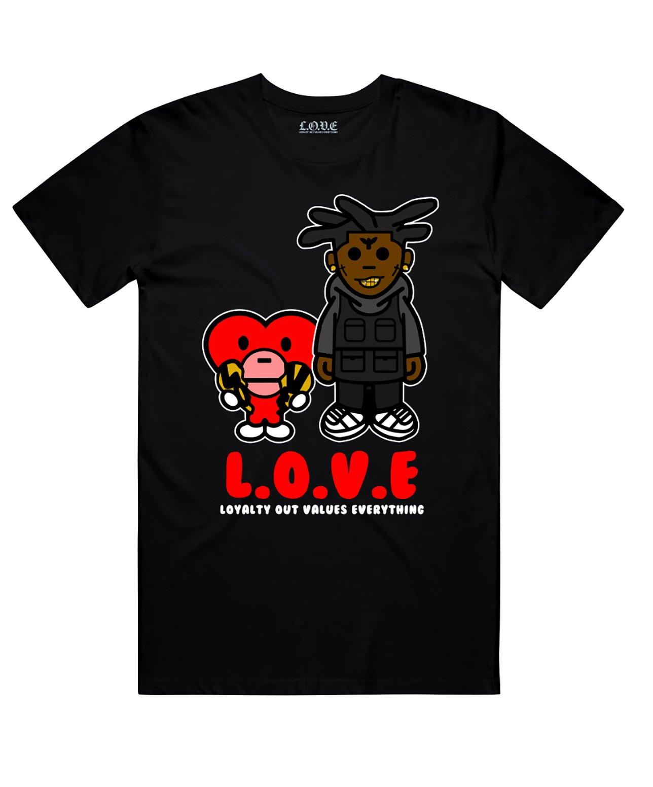 L.O.V.E. Apparel Men's Love Kodak Character Black Tee - Hibbett | City  Gear