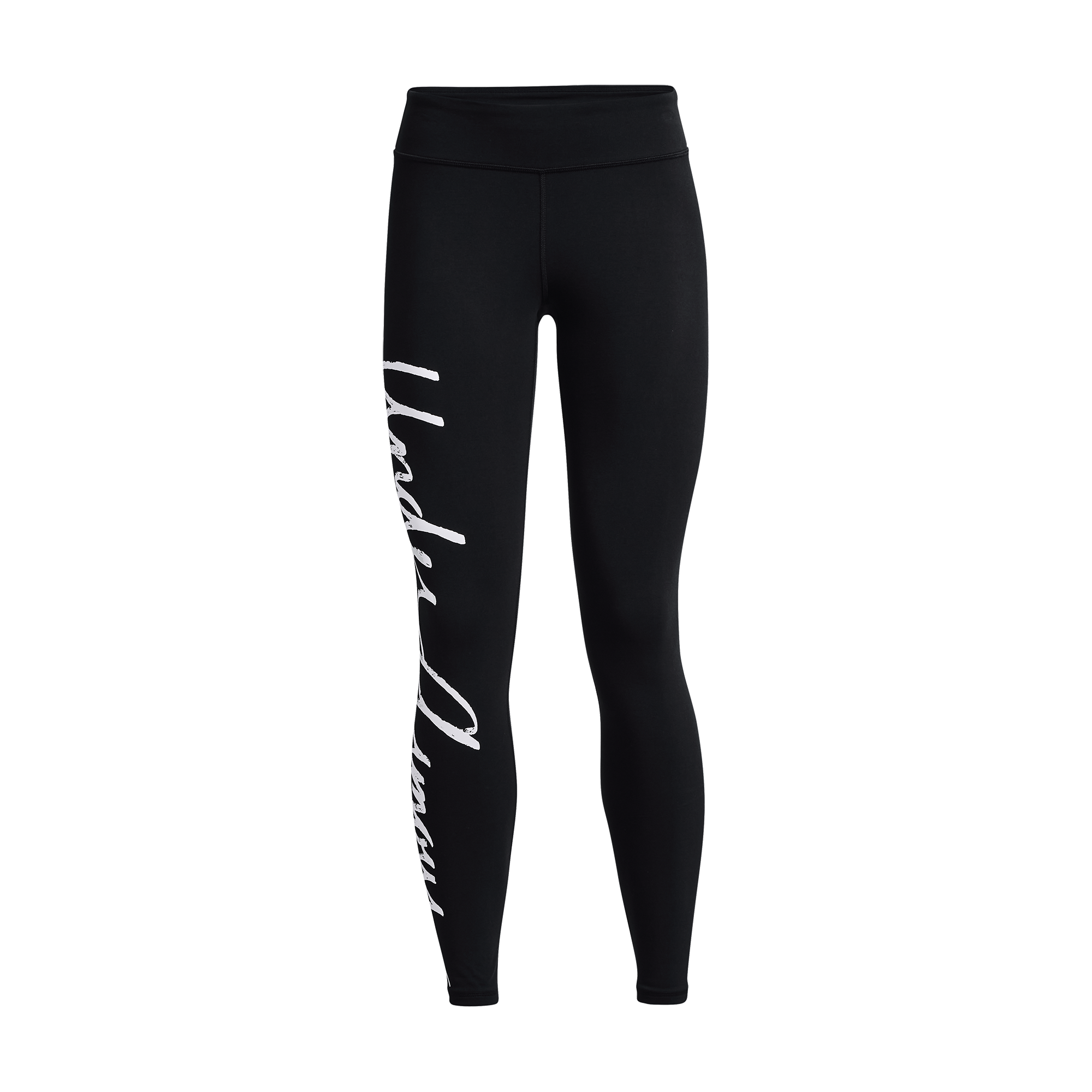 Under Armour Women's Favorite Wordmark Leggings - Black/White